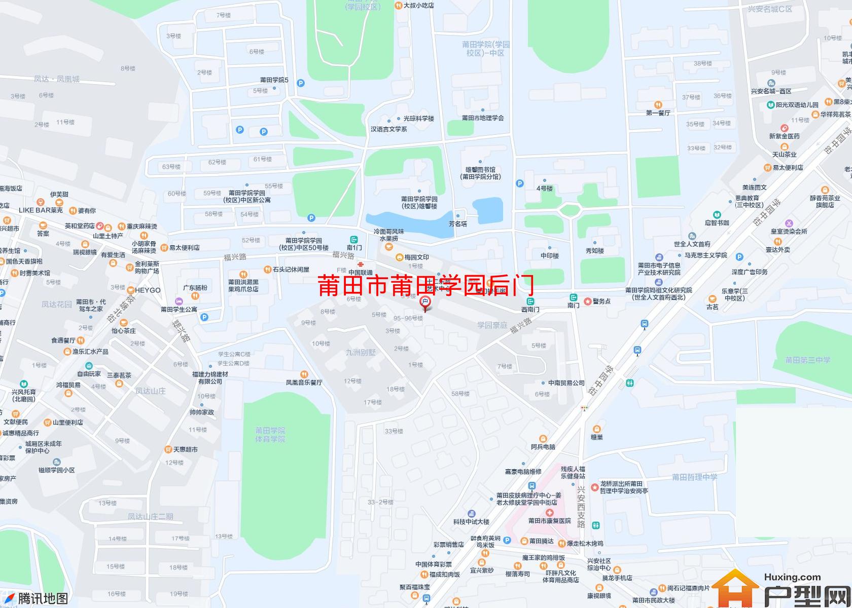莆田学园后门小区 - 户型网