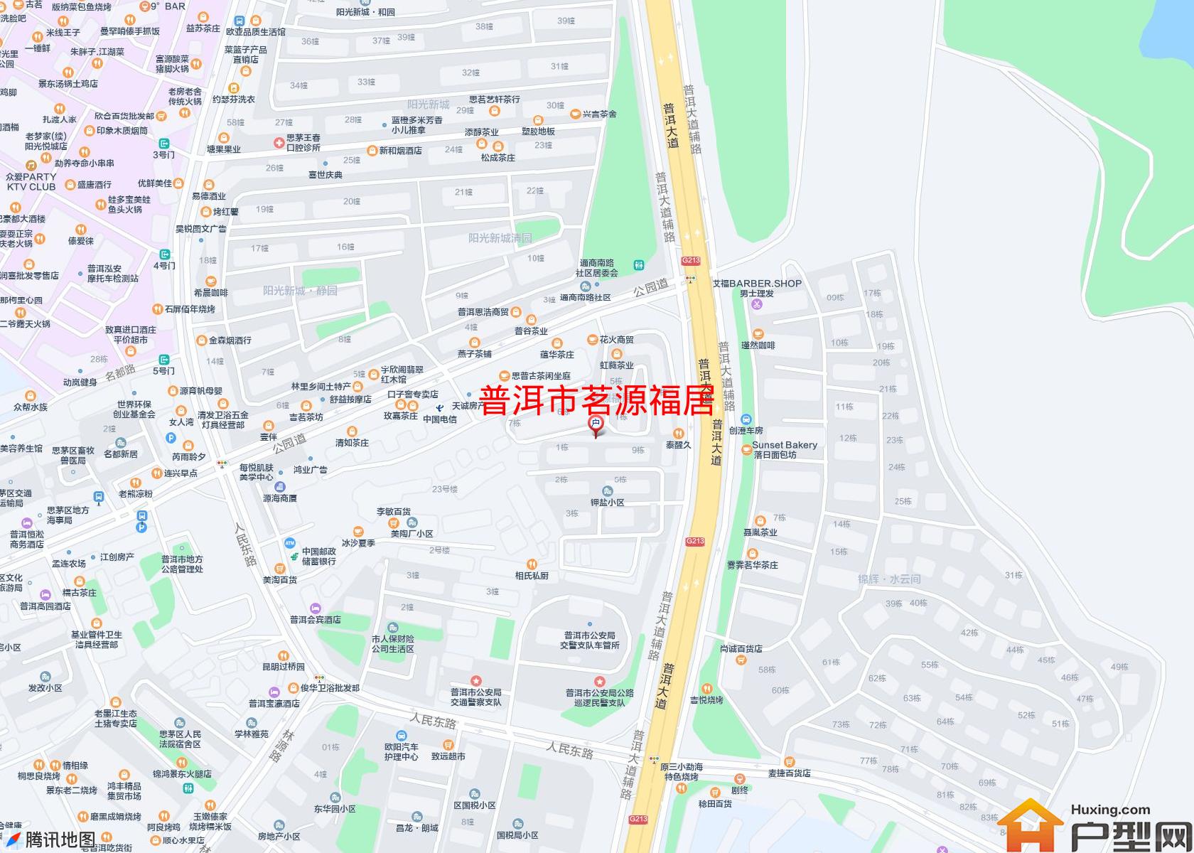 茗源福居小区 - 户型网