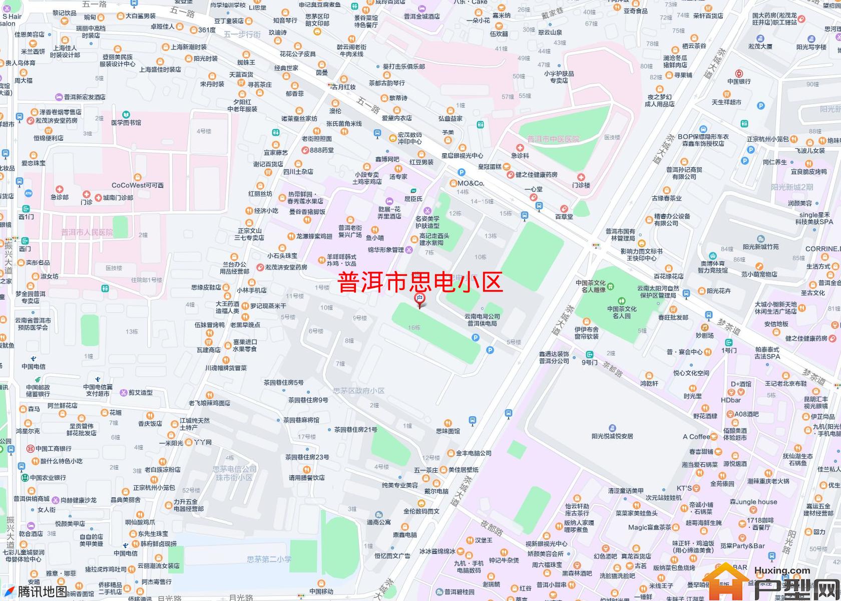 思电小区小区 - 户型网