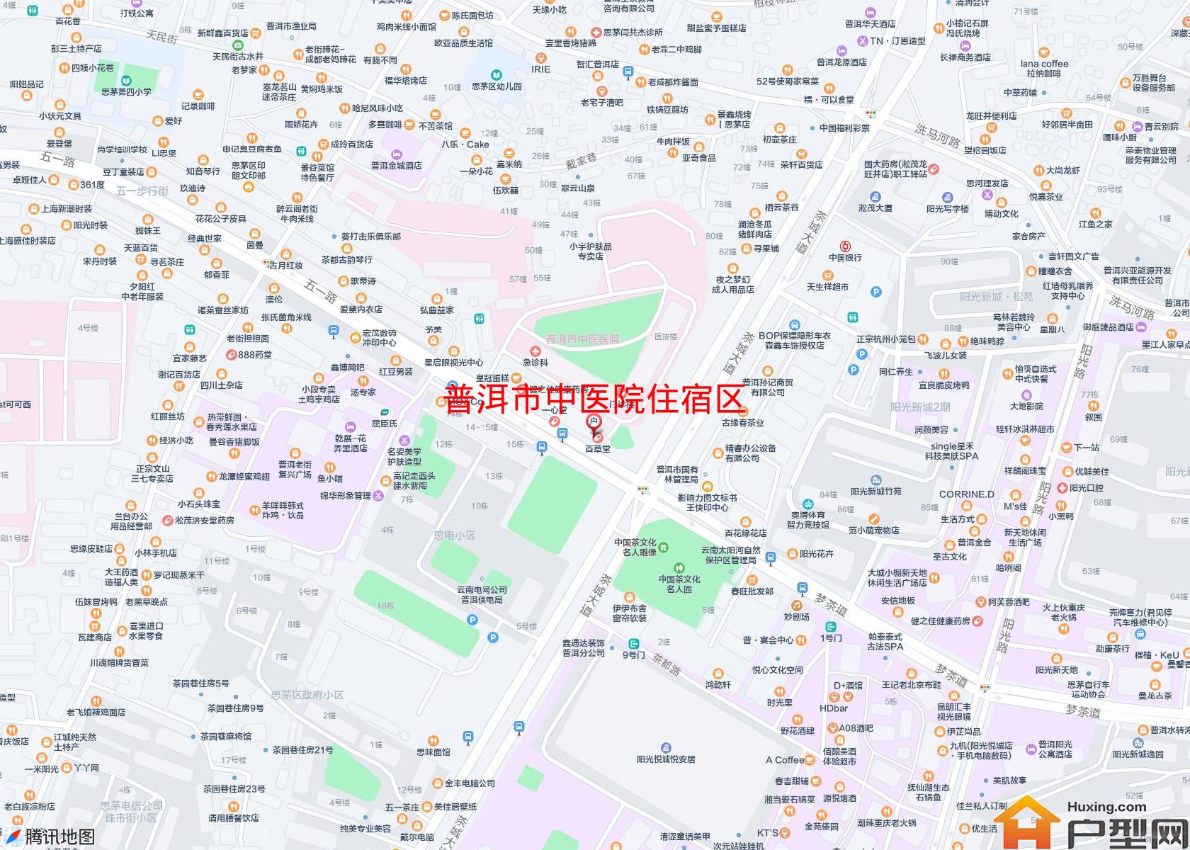 中医院住宿区小区 - 户型网