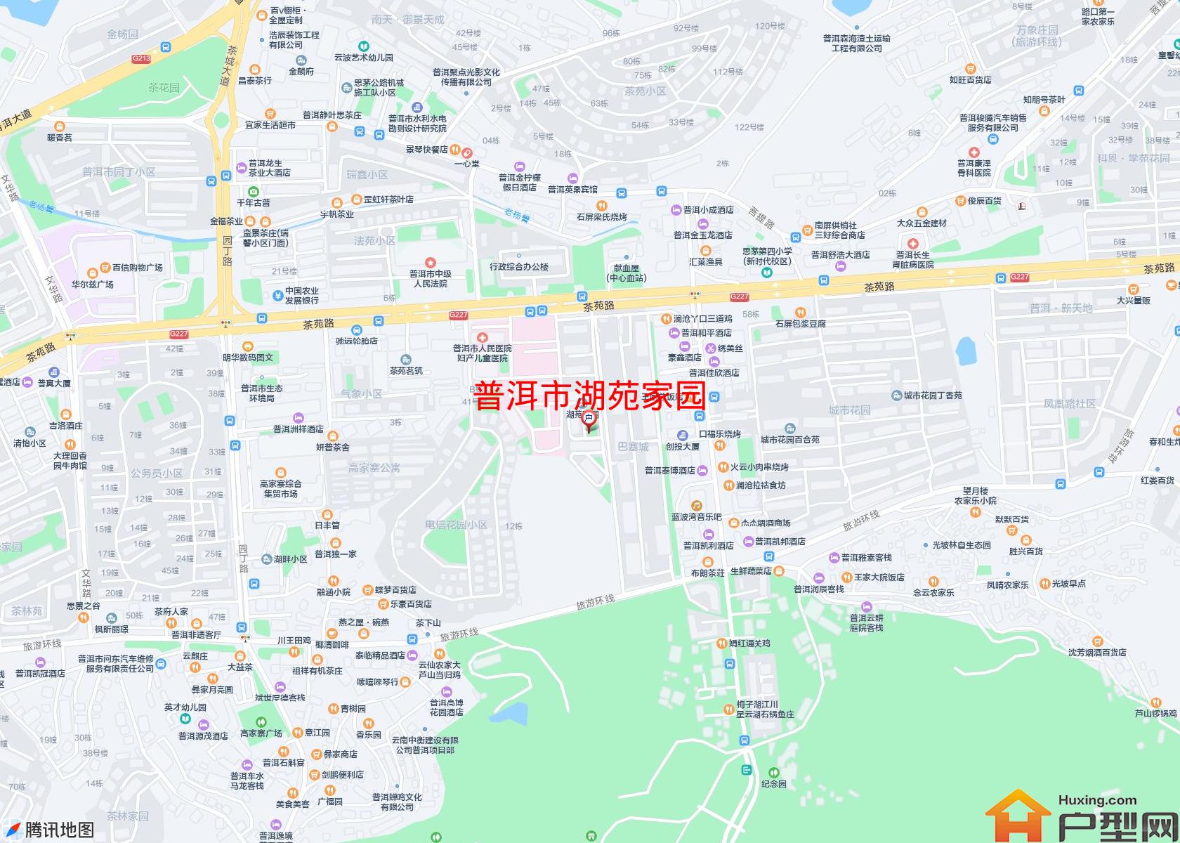 湖苑家园小区 - 户型网