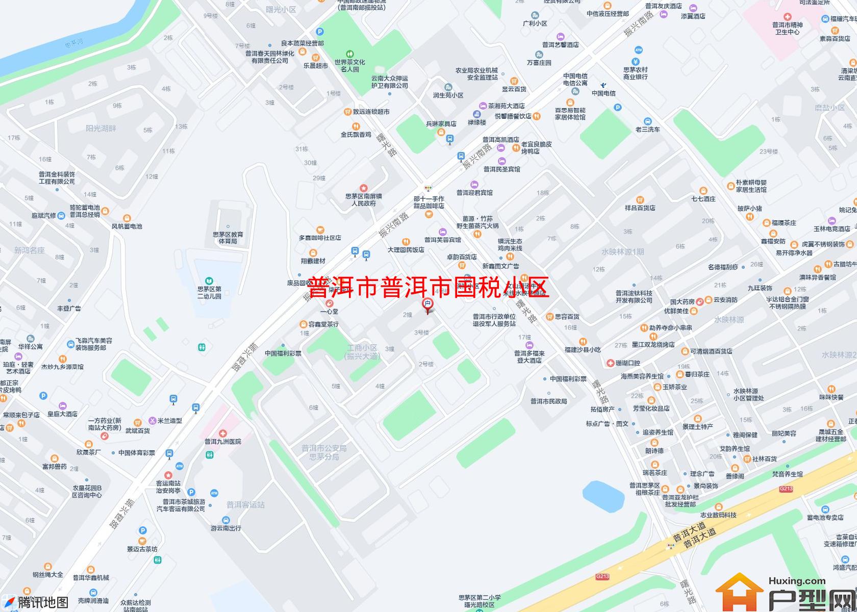 普洱市国税小区小区 - 户型网