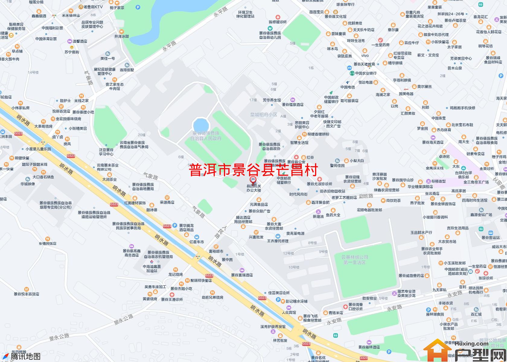 景谷县芒昌村小区 - 户型网