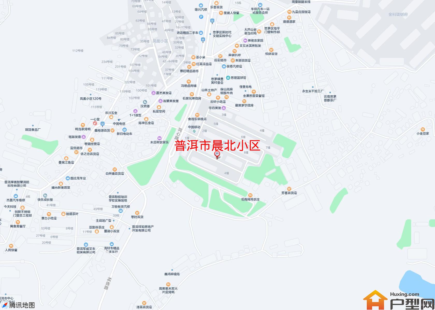 晨北小区小区 - 户型网