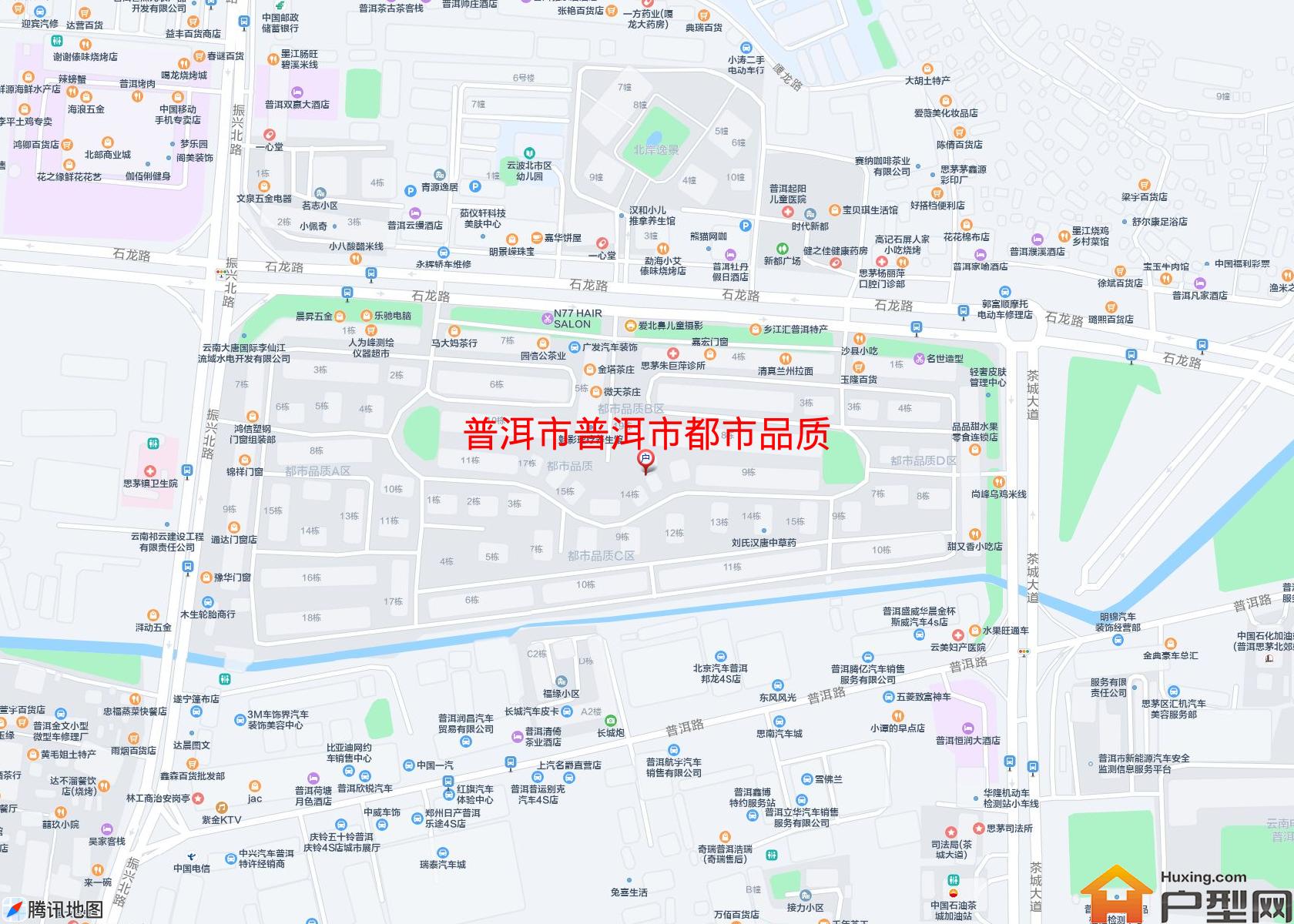 普洱市都市品质小区 - 户型网