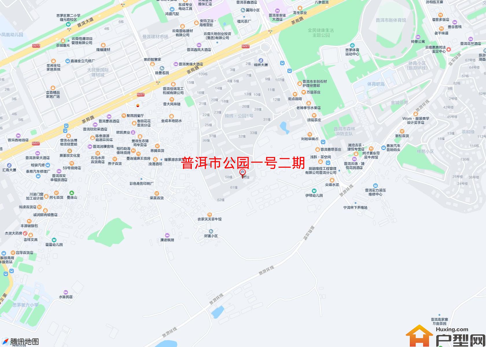 公园一号二期小区 - 户型网