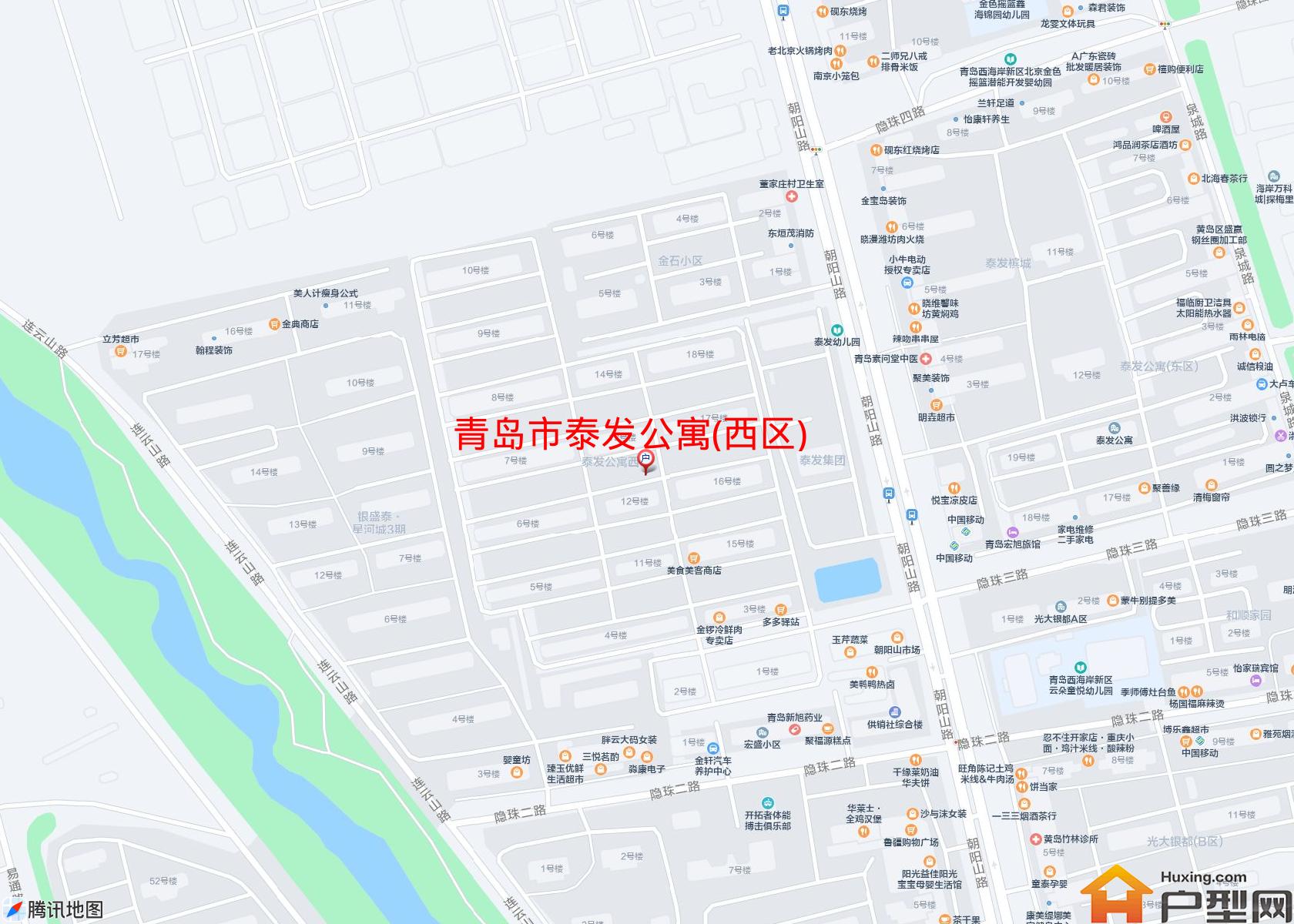 泰发公寓(西区)小区 - 户型网