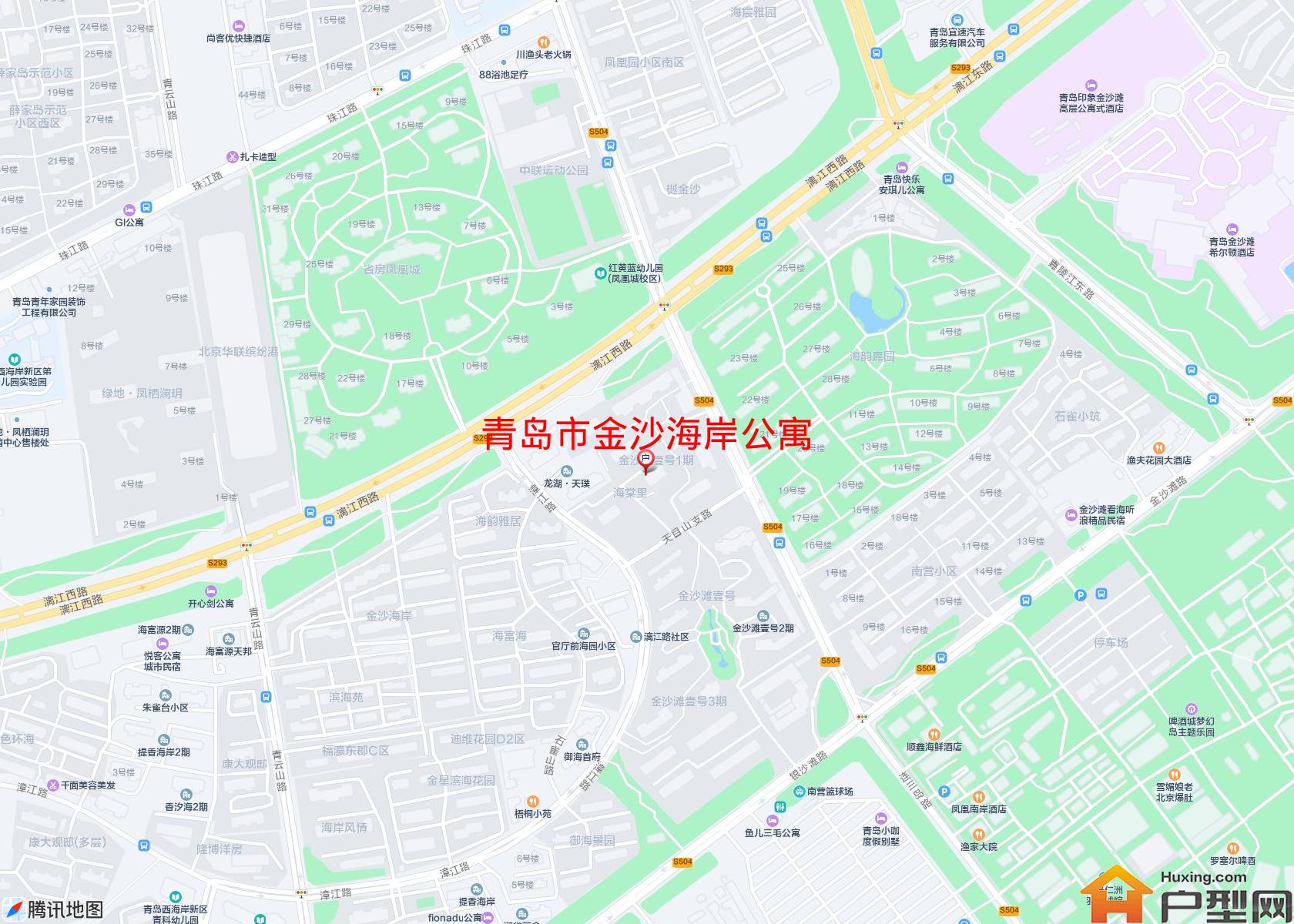 金沙海岸公寓小区 - 户型网