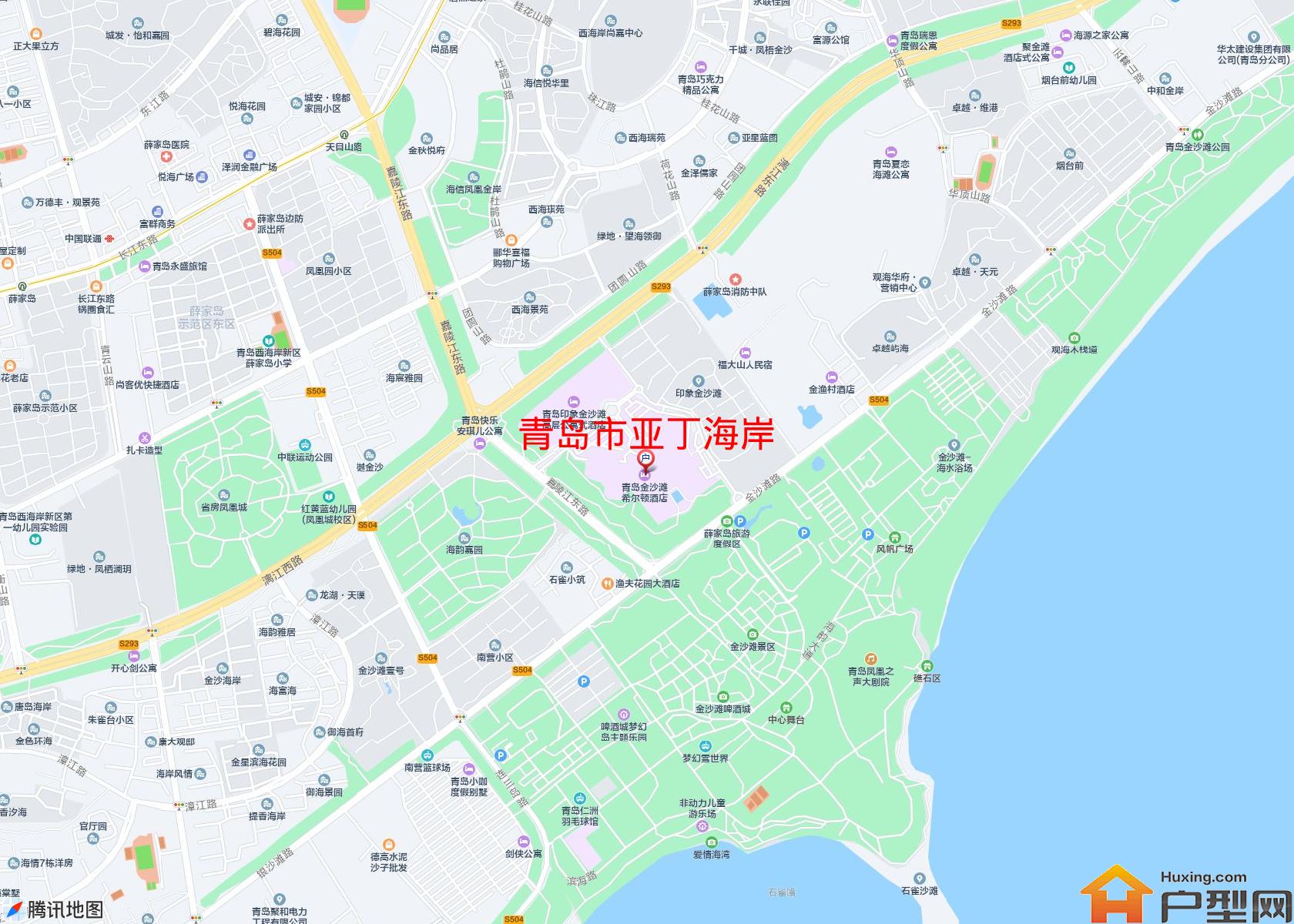 亚丁海岸小区 - 户型网