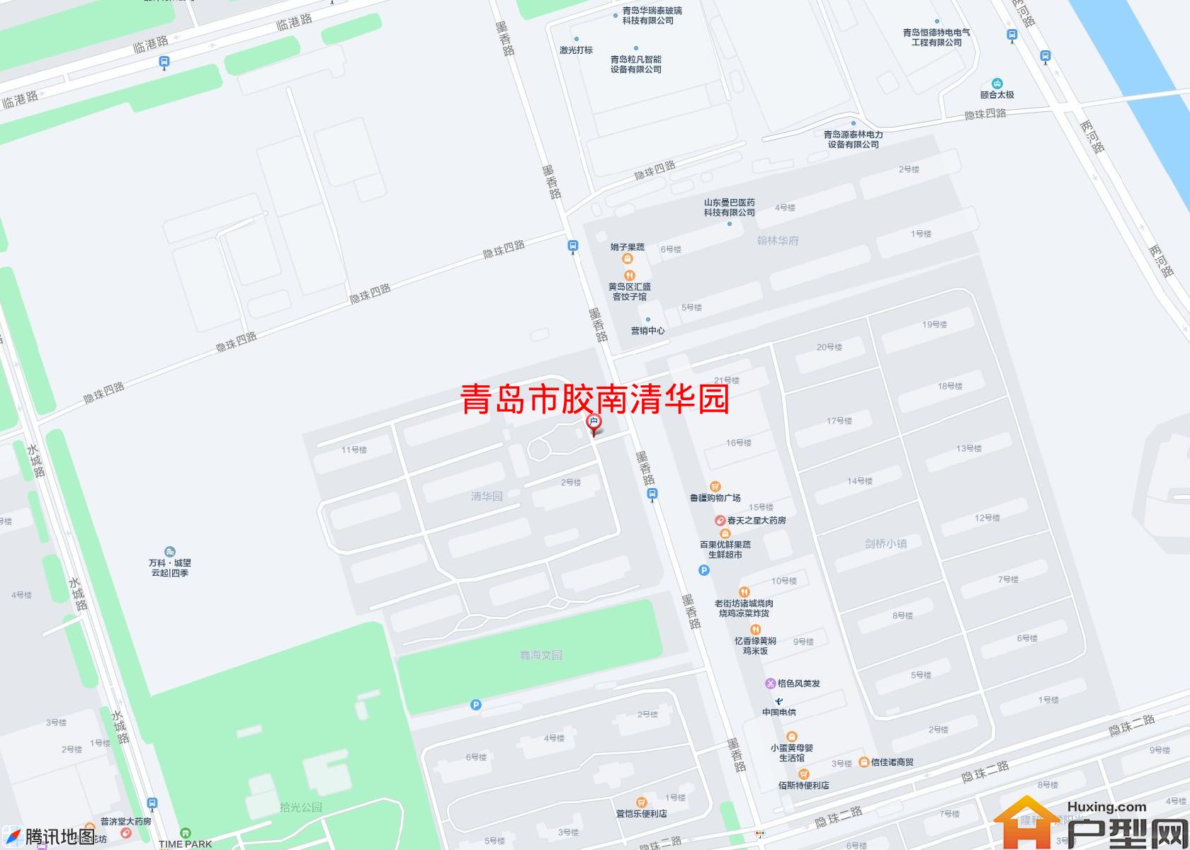 胶南清华园小区 - 户型网