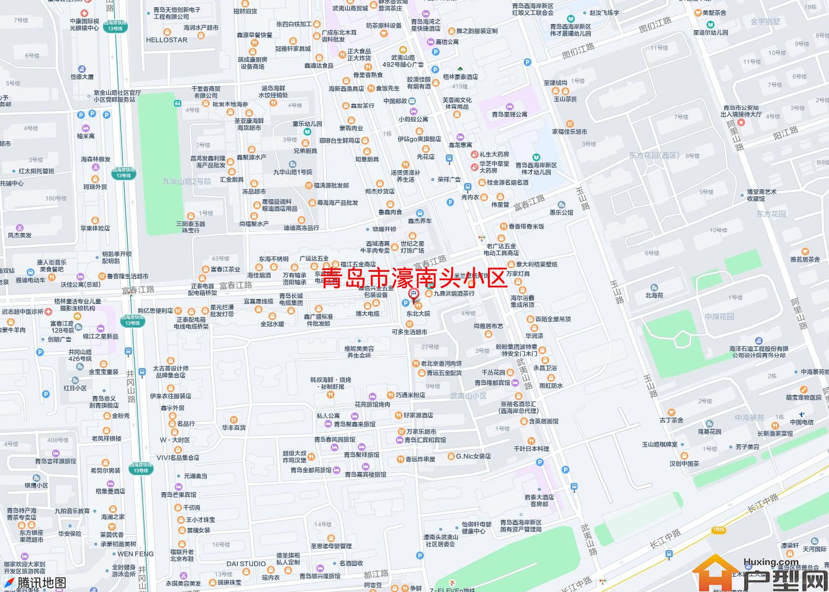 濠南头小区小区 - 户型网