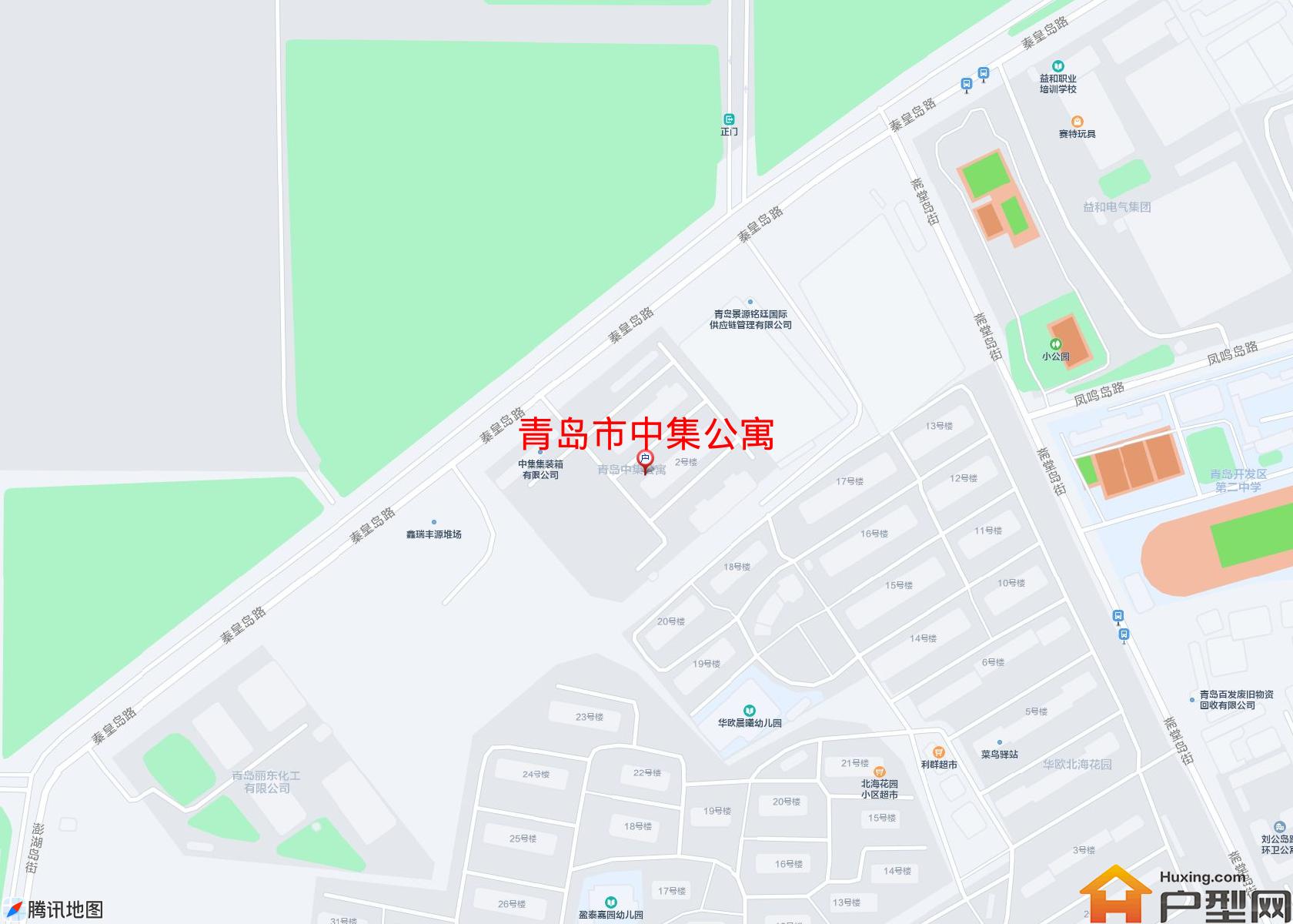 中集公寓小区 - 户型网