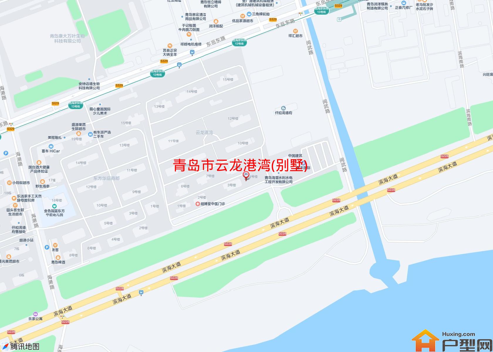 云龙港湾(别墅)小区 - 户型网