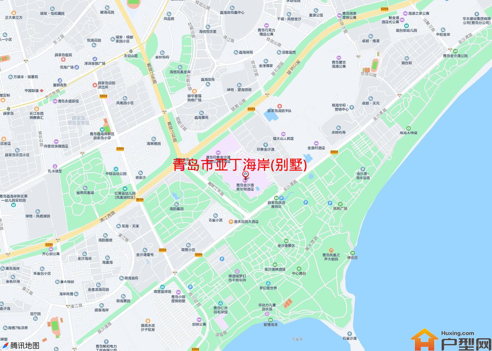 亚丁海岸(别墅)小区 - 户型网