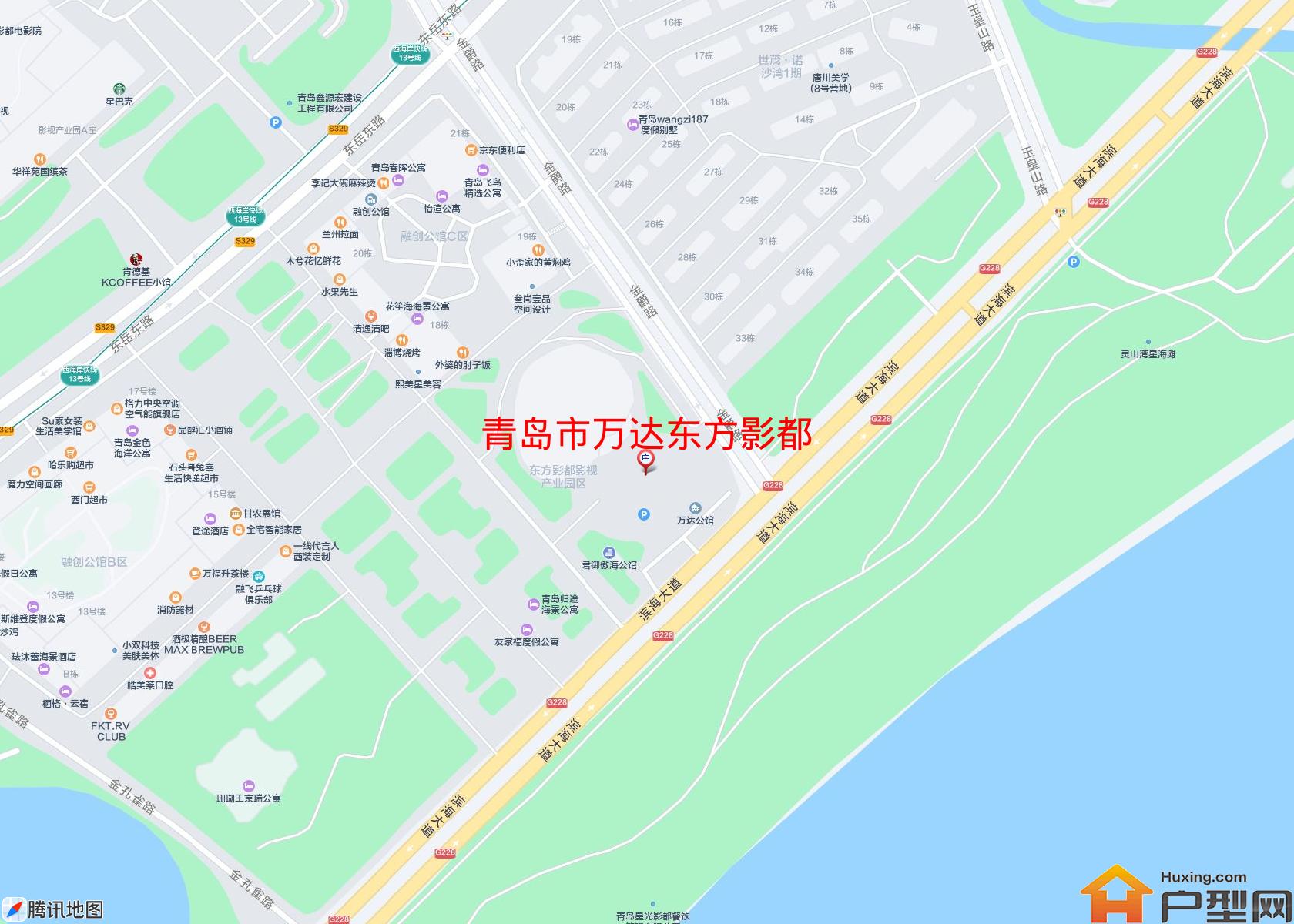 万达东方影都小区 - 户型网