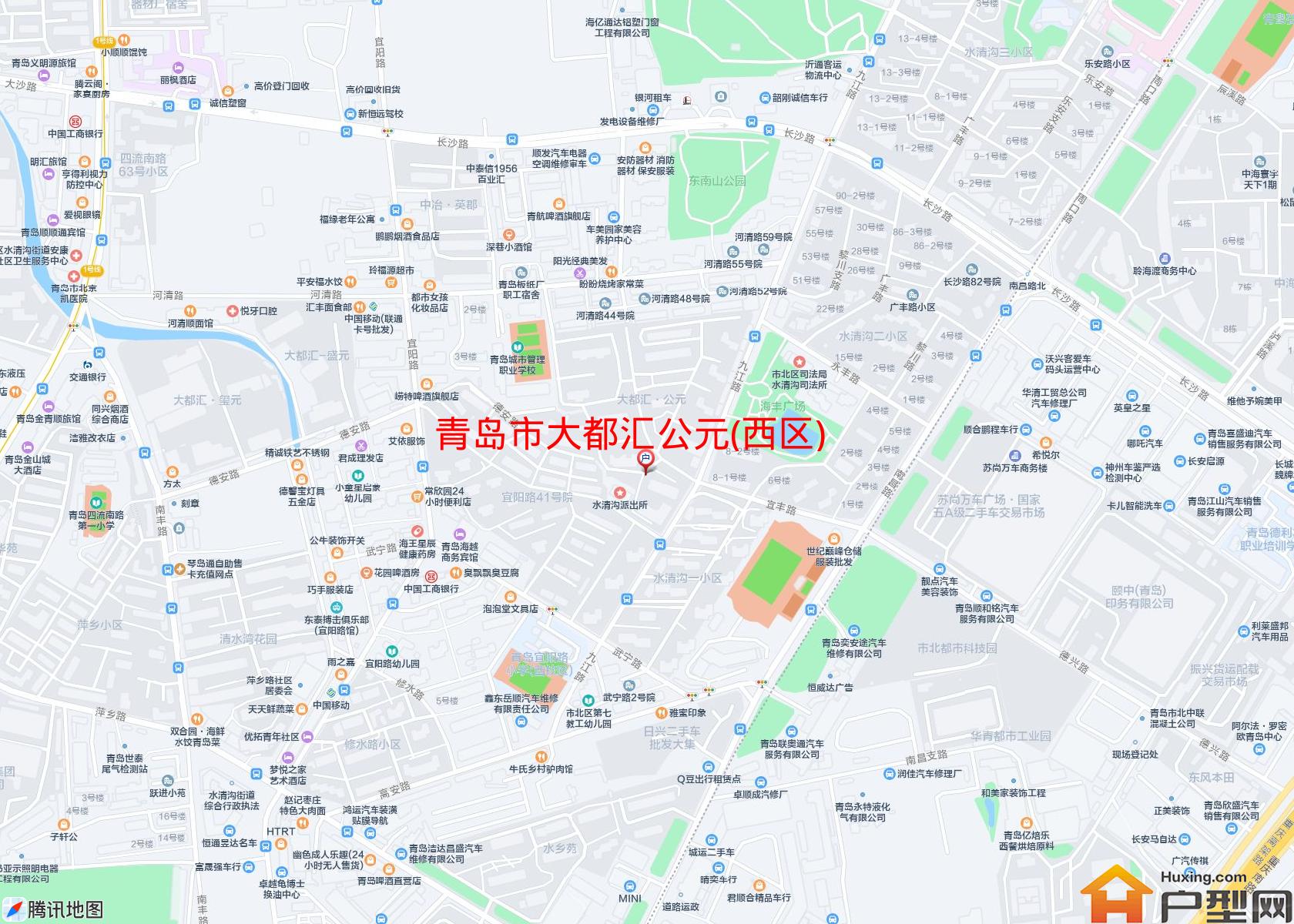 大都汇公元(西区)小区 - 户型网