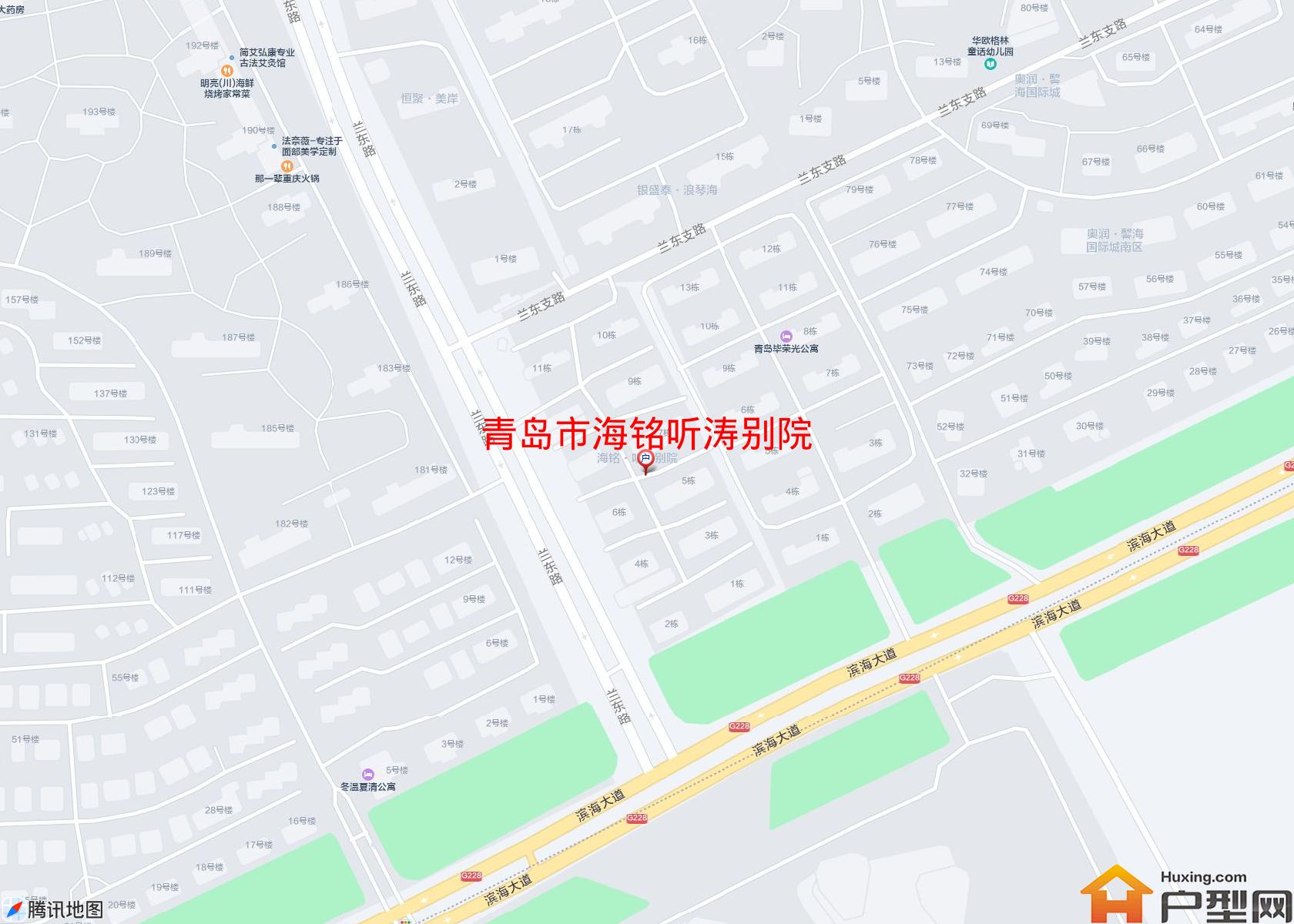 海铭听涛别院小区 - 户型网