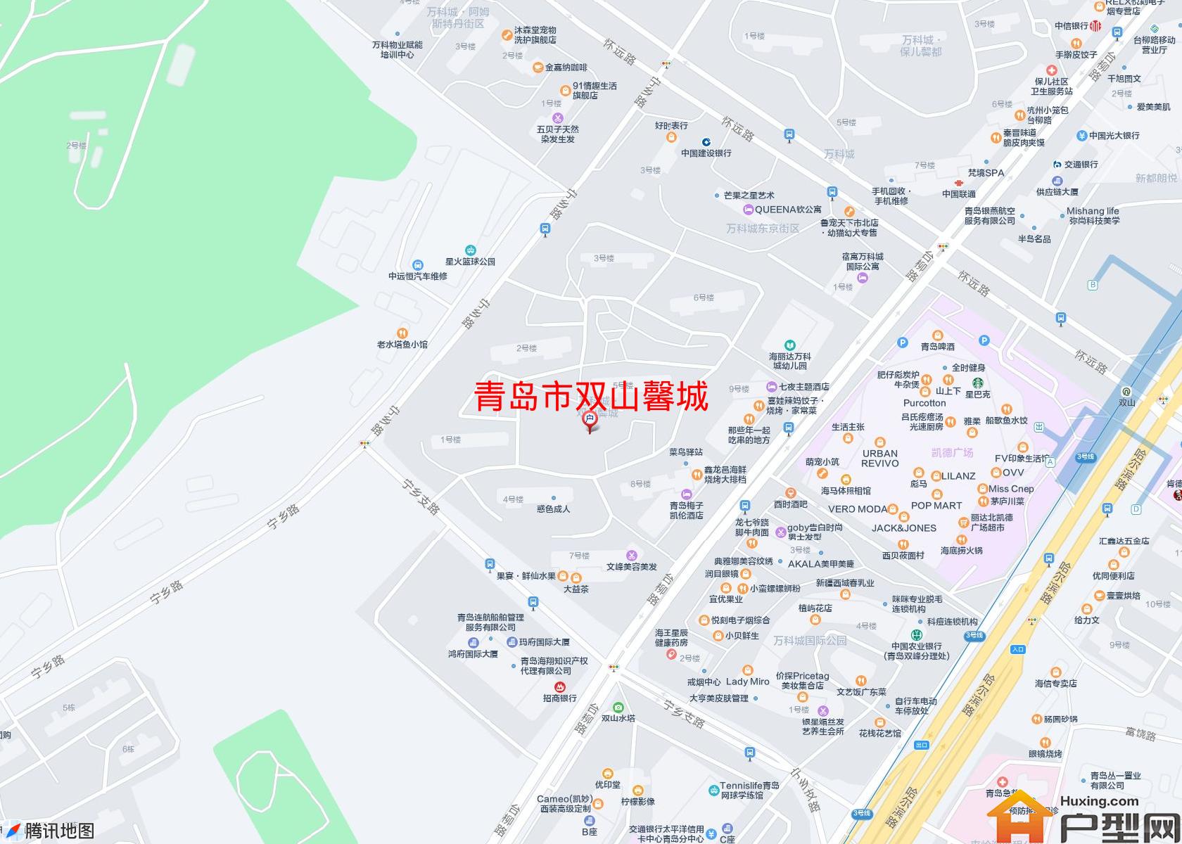 双山馨城小区 - 户型网