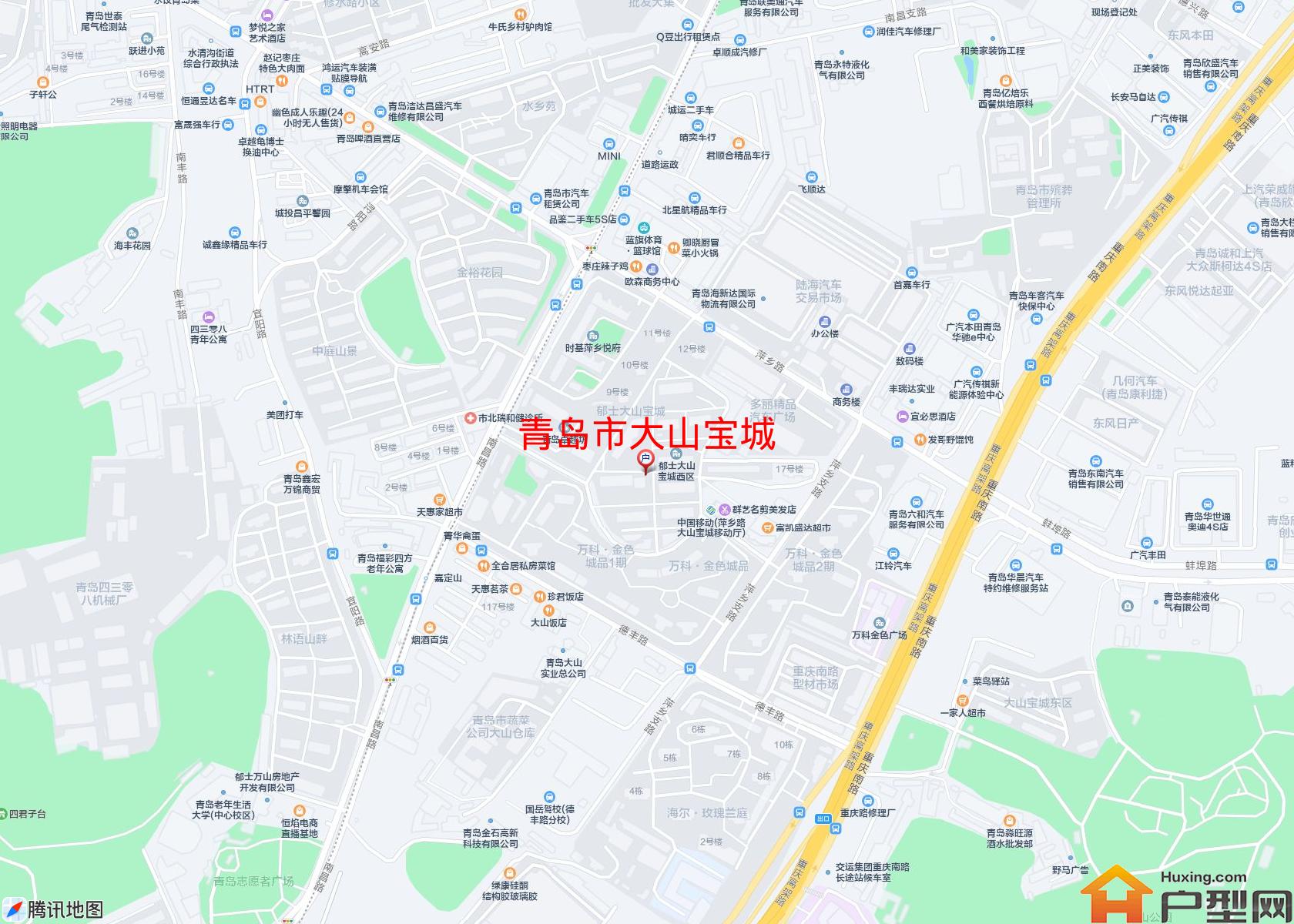 大山宝城小区 - 户型网 大山宝城小区 - 户型网