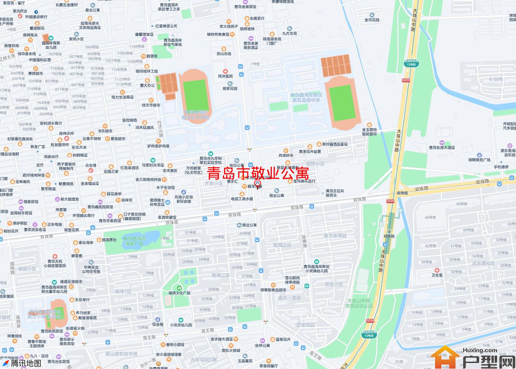 敬业公寓小区 - 户型网