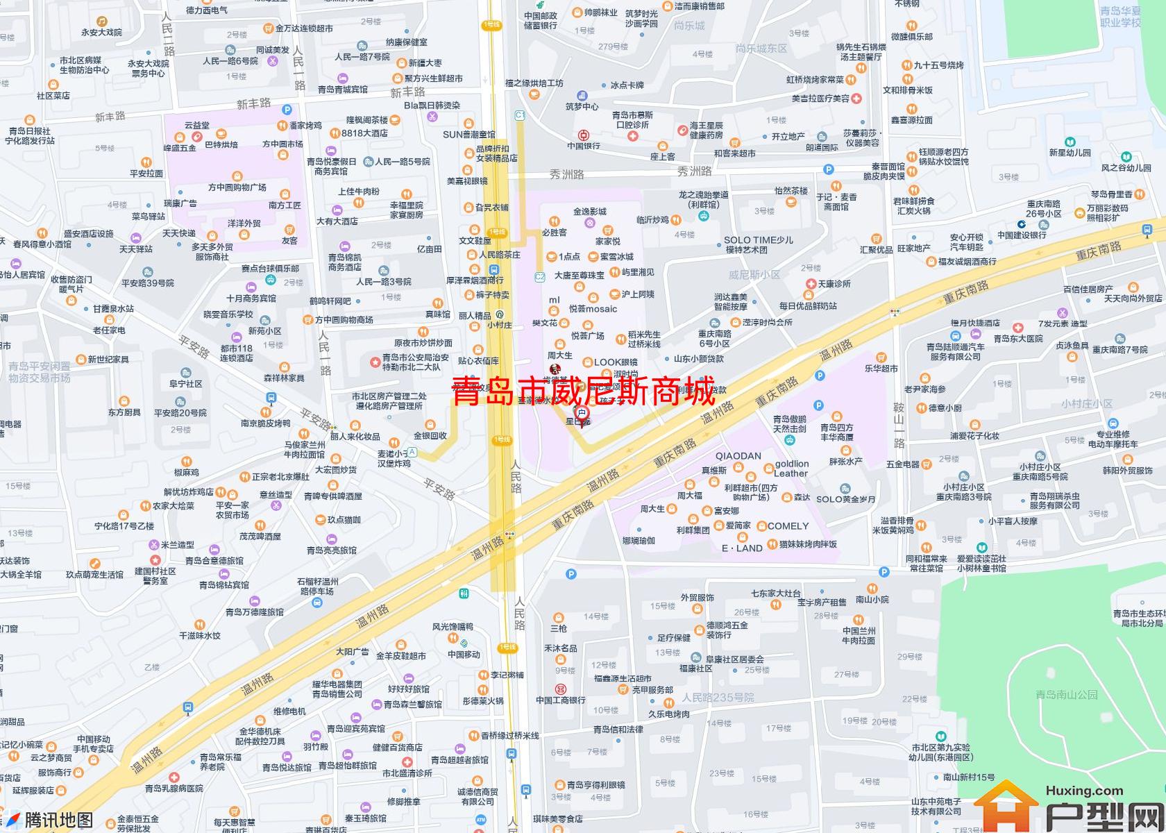 威尼斯商城小区 - 户型网