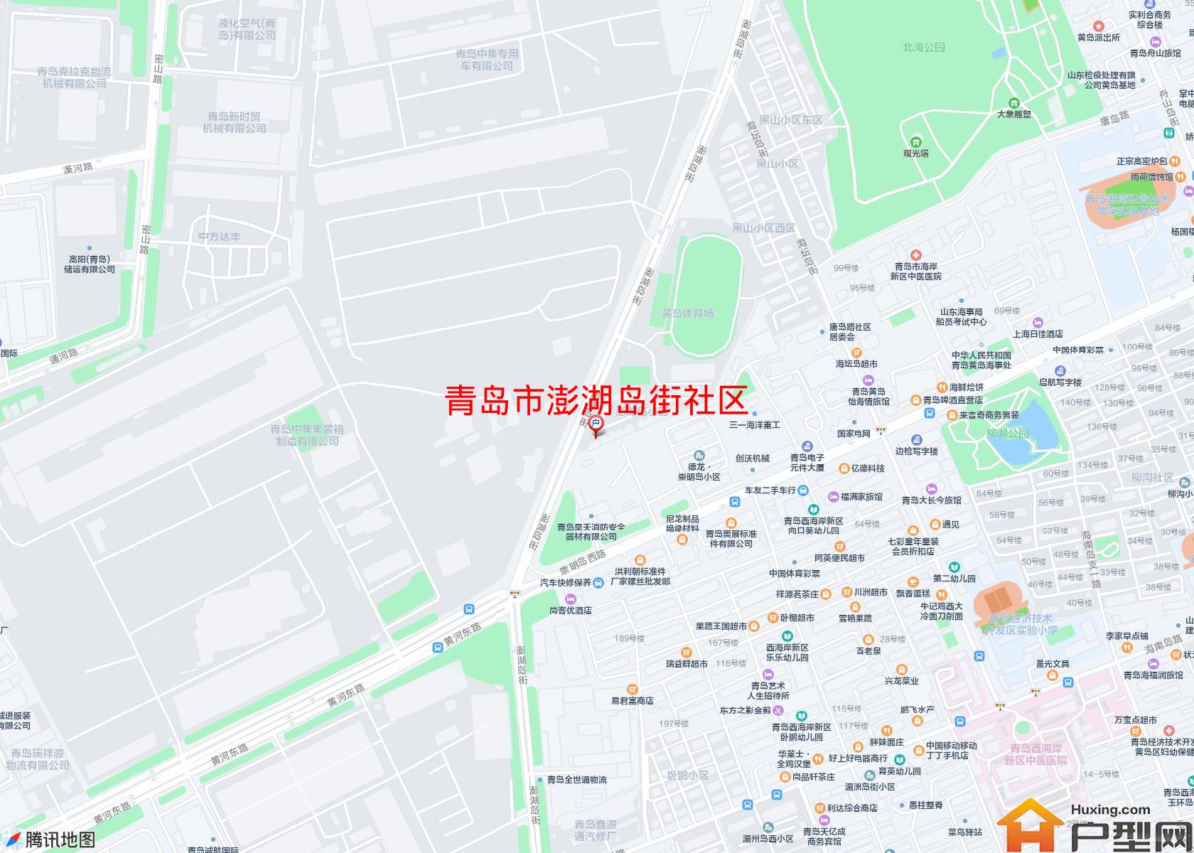 澎湖岛街社区小区 - 户型网