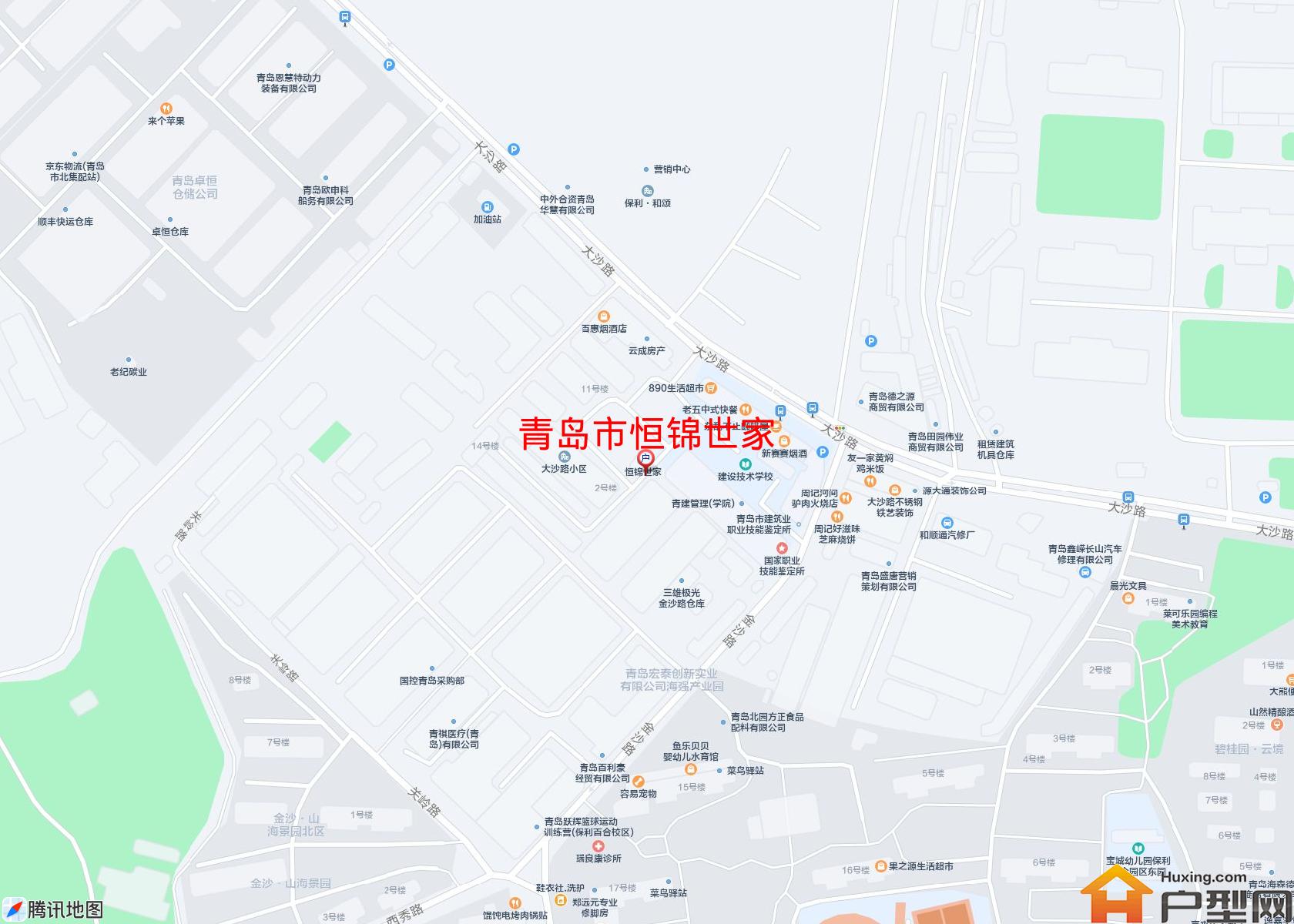 恒锦世家小区 - 户型网