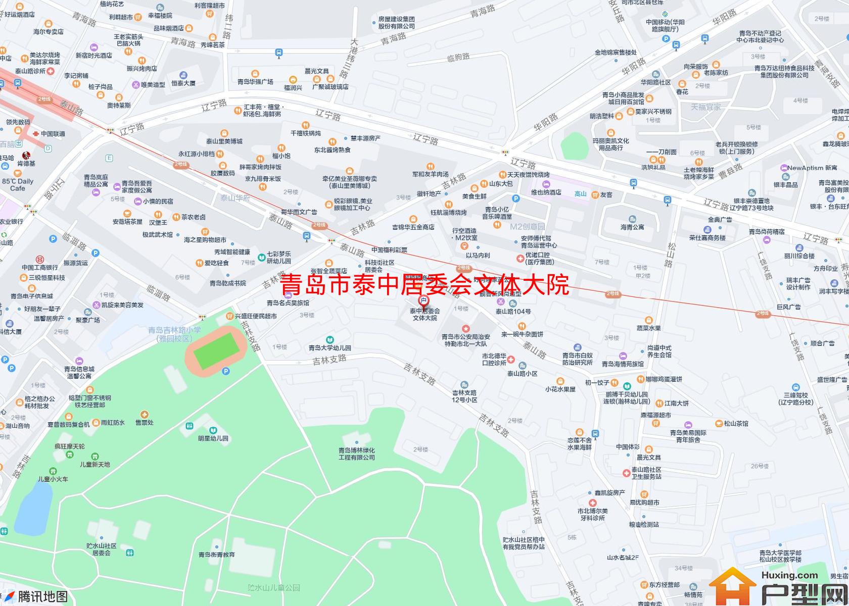 泰中居委会文体大院小区 - 户型网