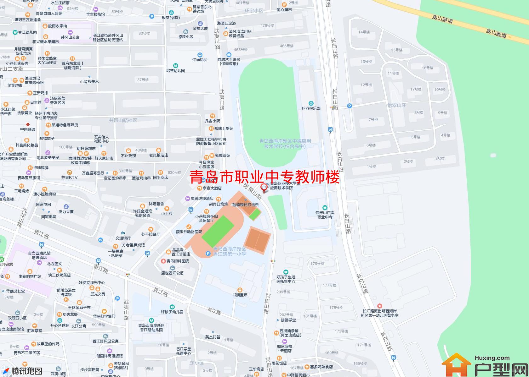 职业中专教师楼小区 - 户型网