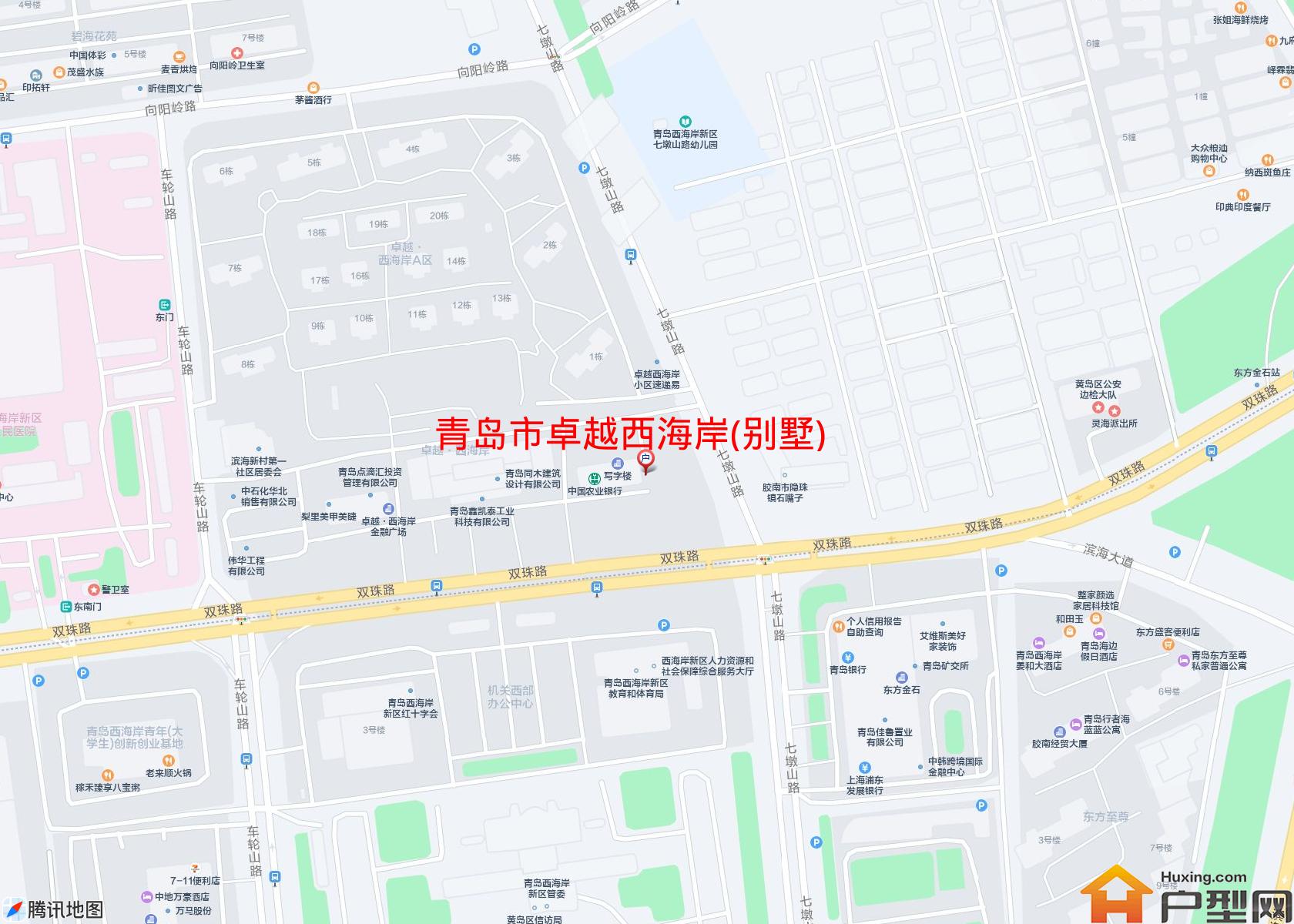 卓越西海岸(别墅)小区 - 户型网