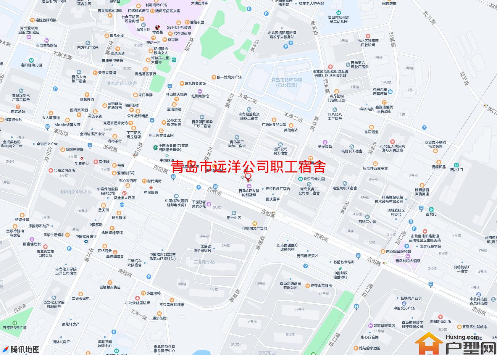 远洋公司职工宿舍小区 - 户型网