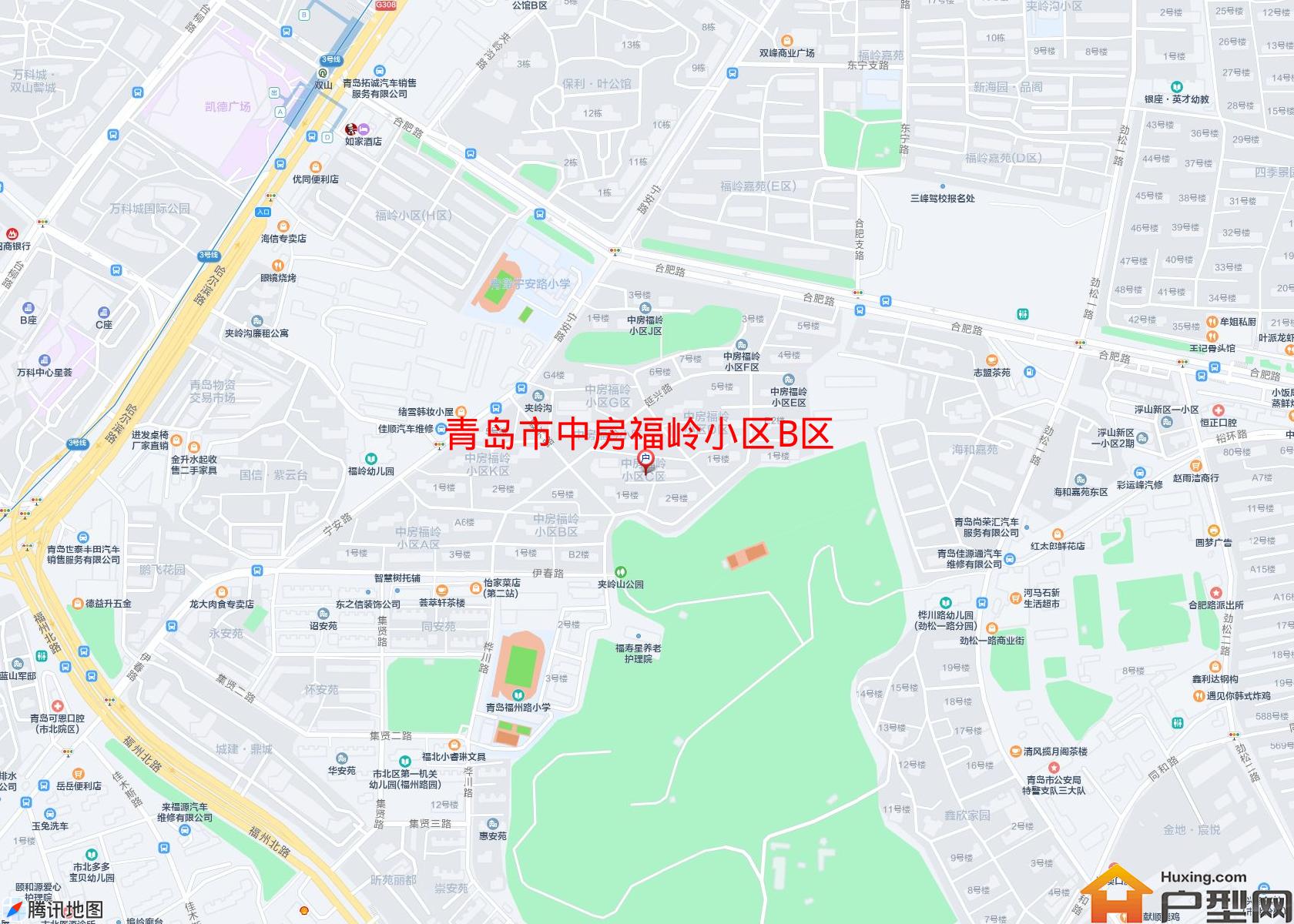 中房福岭小区B区小区 - 户型网