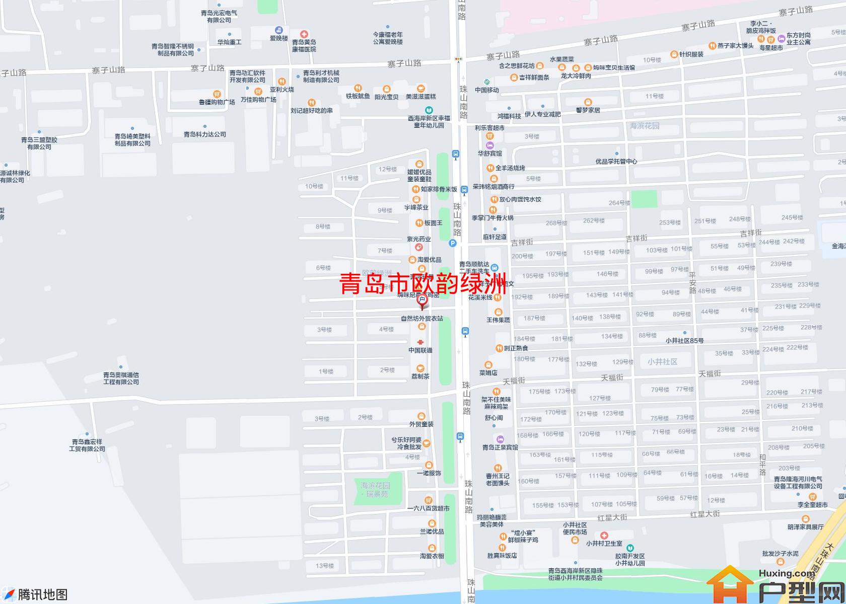 欧韵绿洲小区 - 户型网