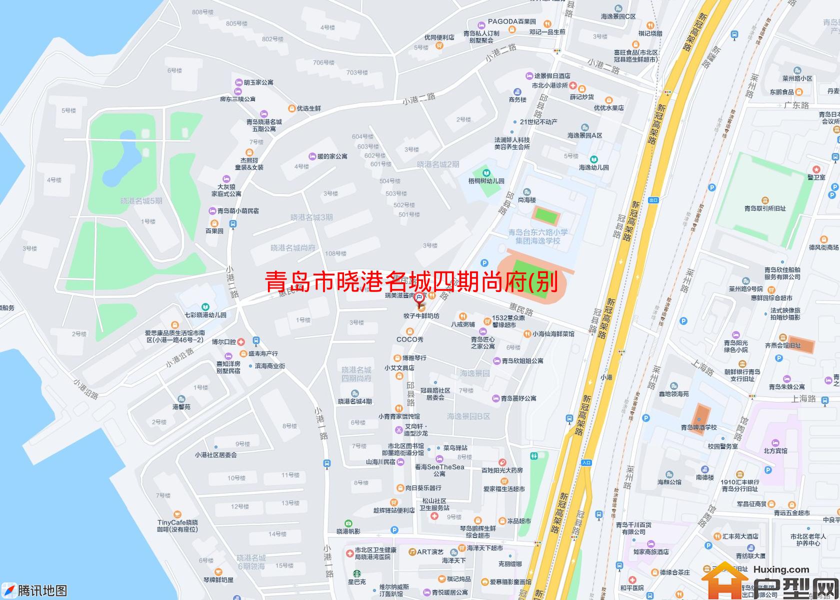 晓港名城四期尚府(别墅)小区 - 户型网