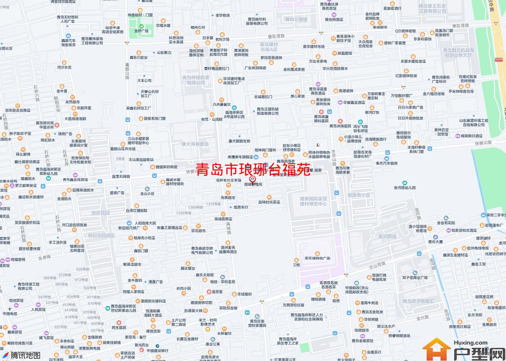 琅琊台福苑小区 - 户型网