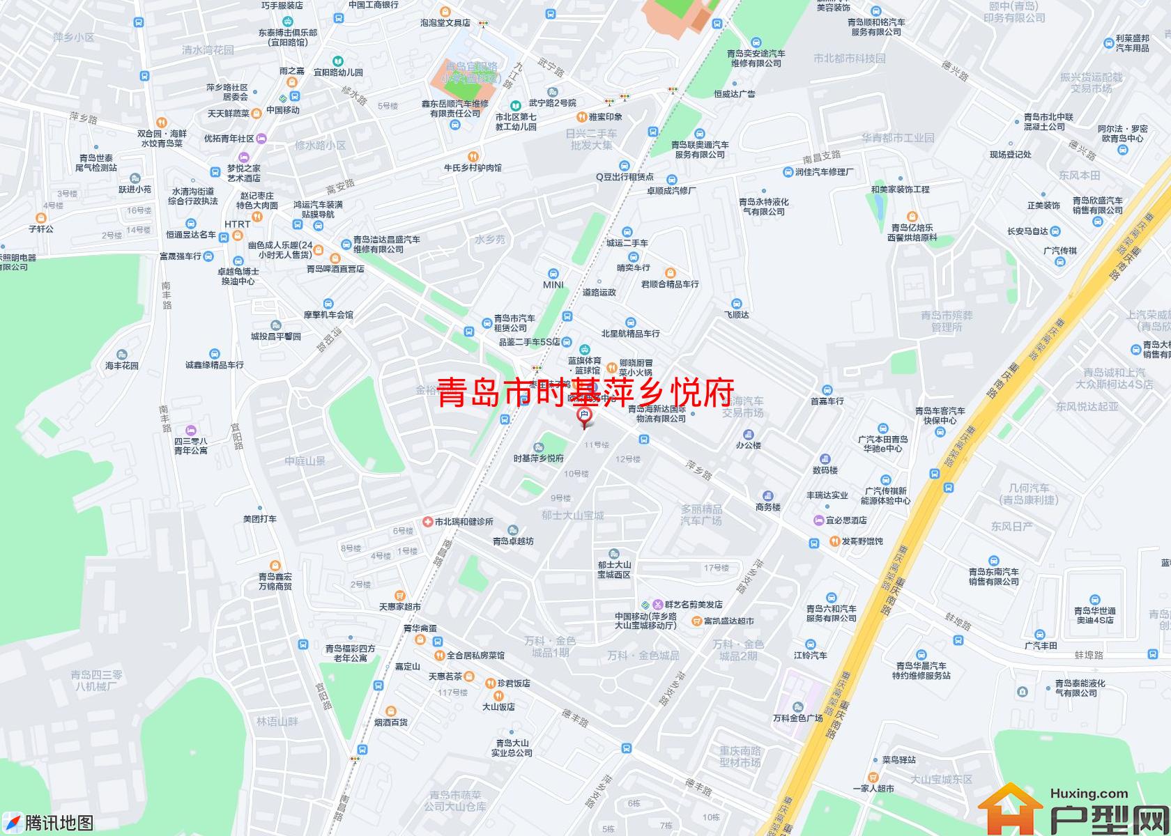 时基萍乡悦府小区 - 户型网