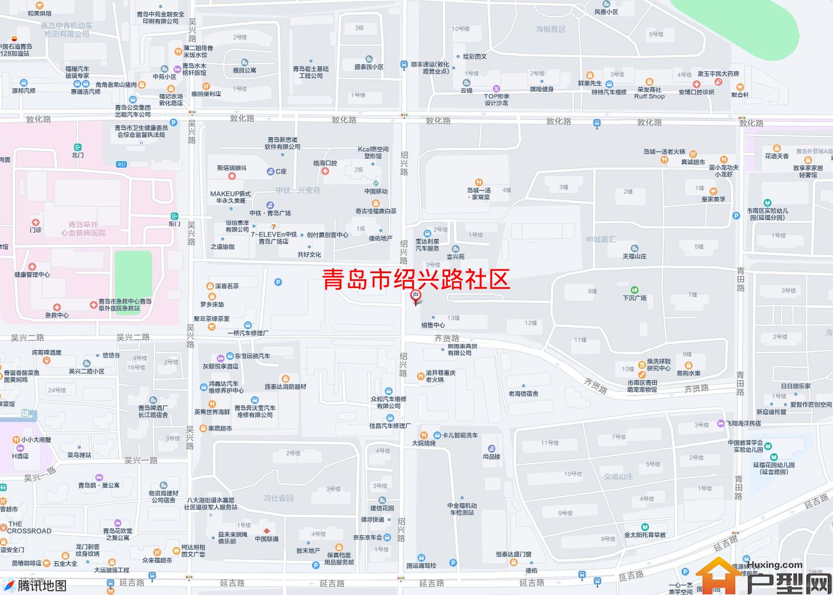 绍兴路社区小区 - 户型网