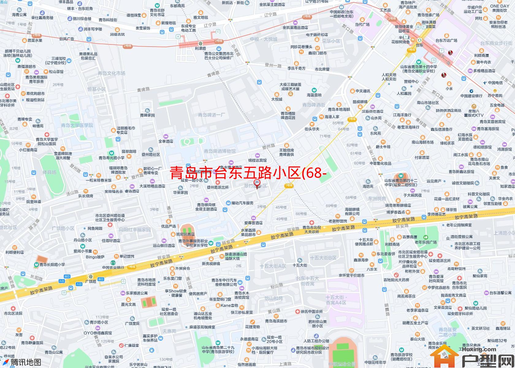 台东五路小区(68-88号(双号))小区 - 户型网