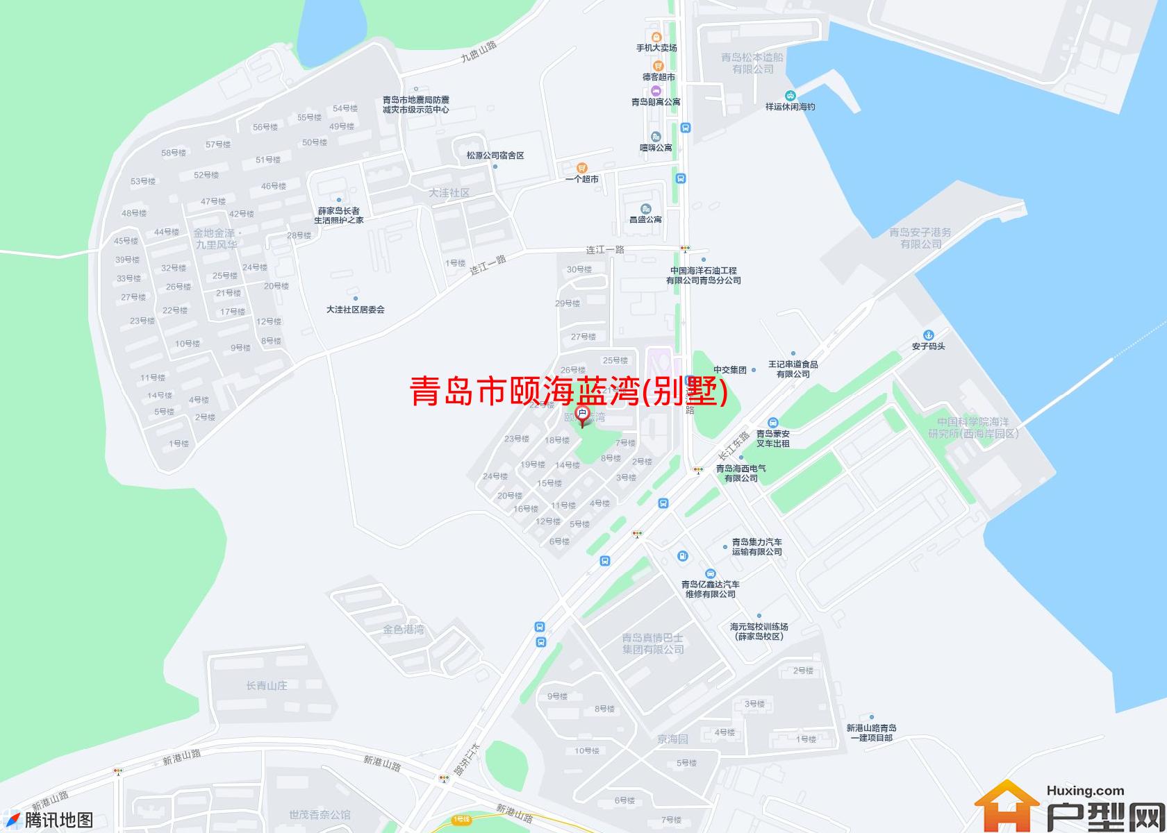 颐海蓝湾(别墅)小区 - 户型网