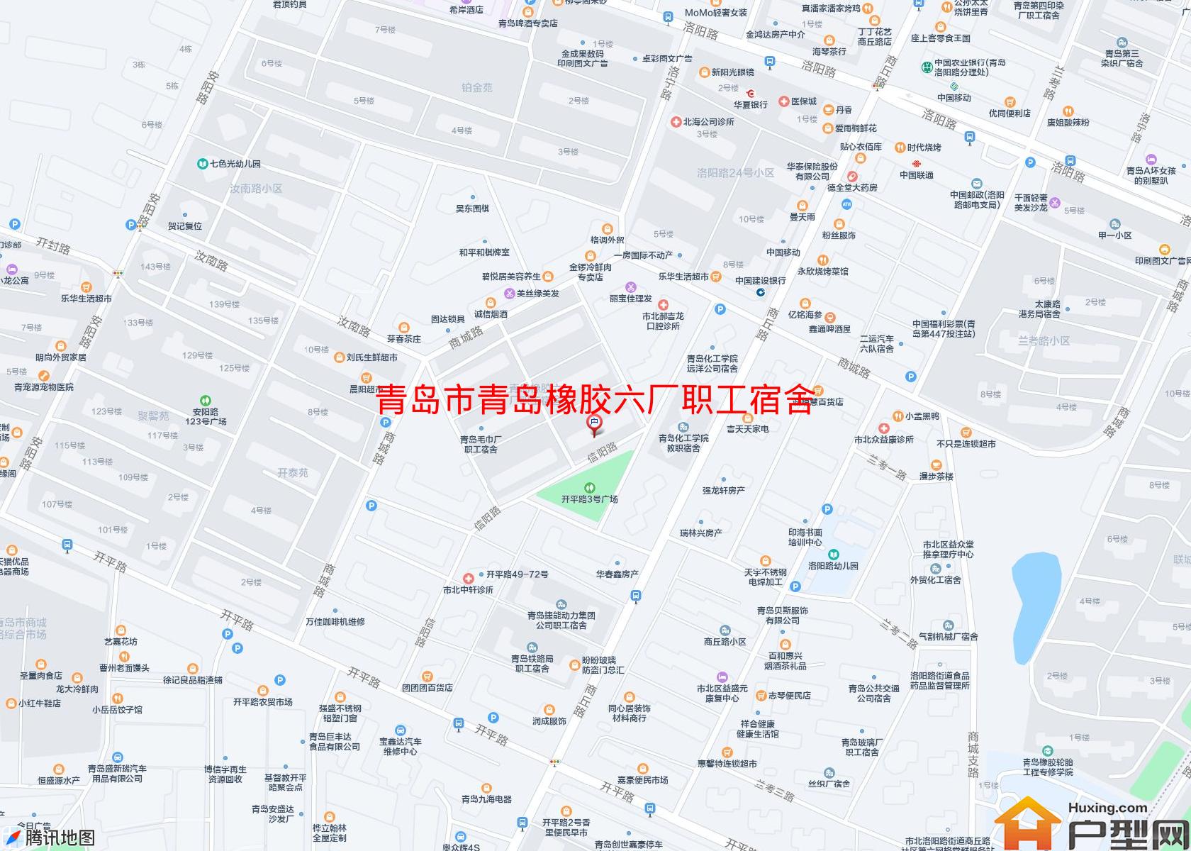 青岛橡胶六厂职工宿舍小区 - 户型网