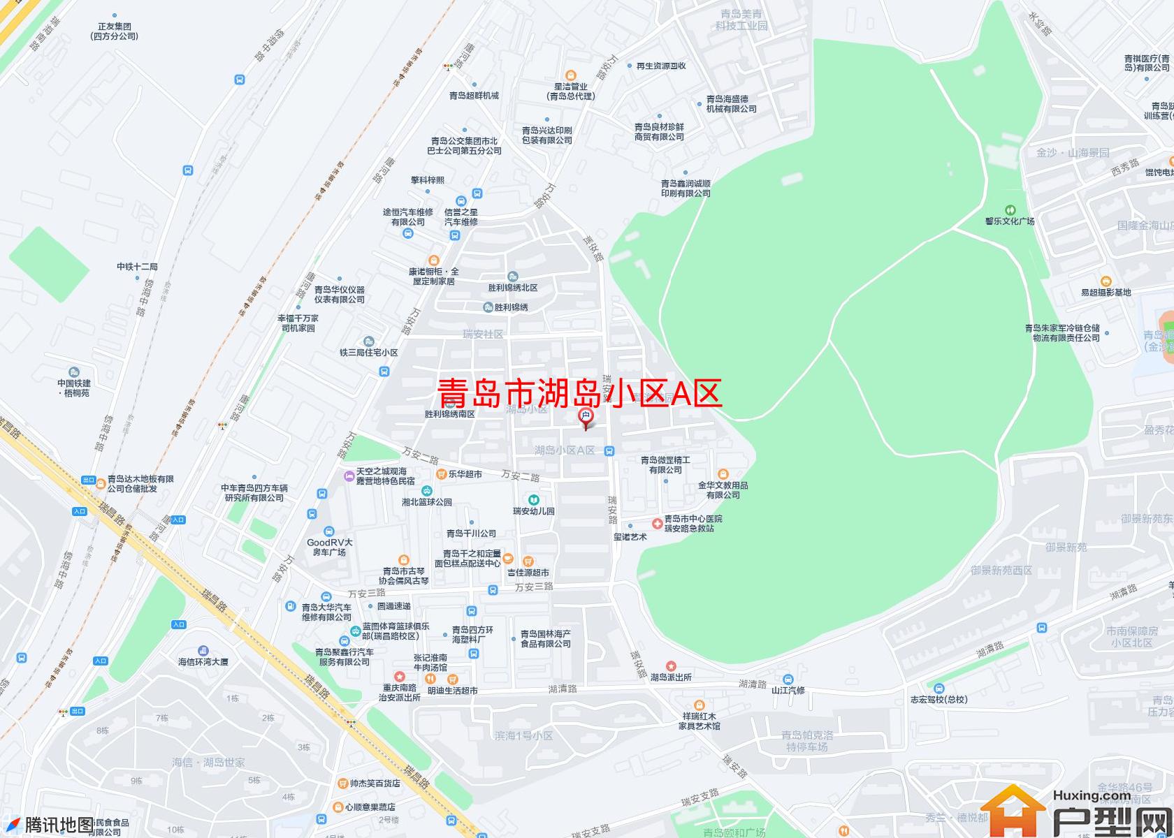 湖岛小区A区小区 - 户型网