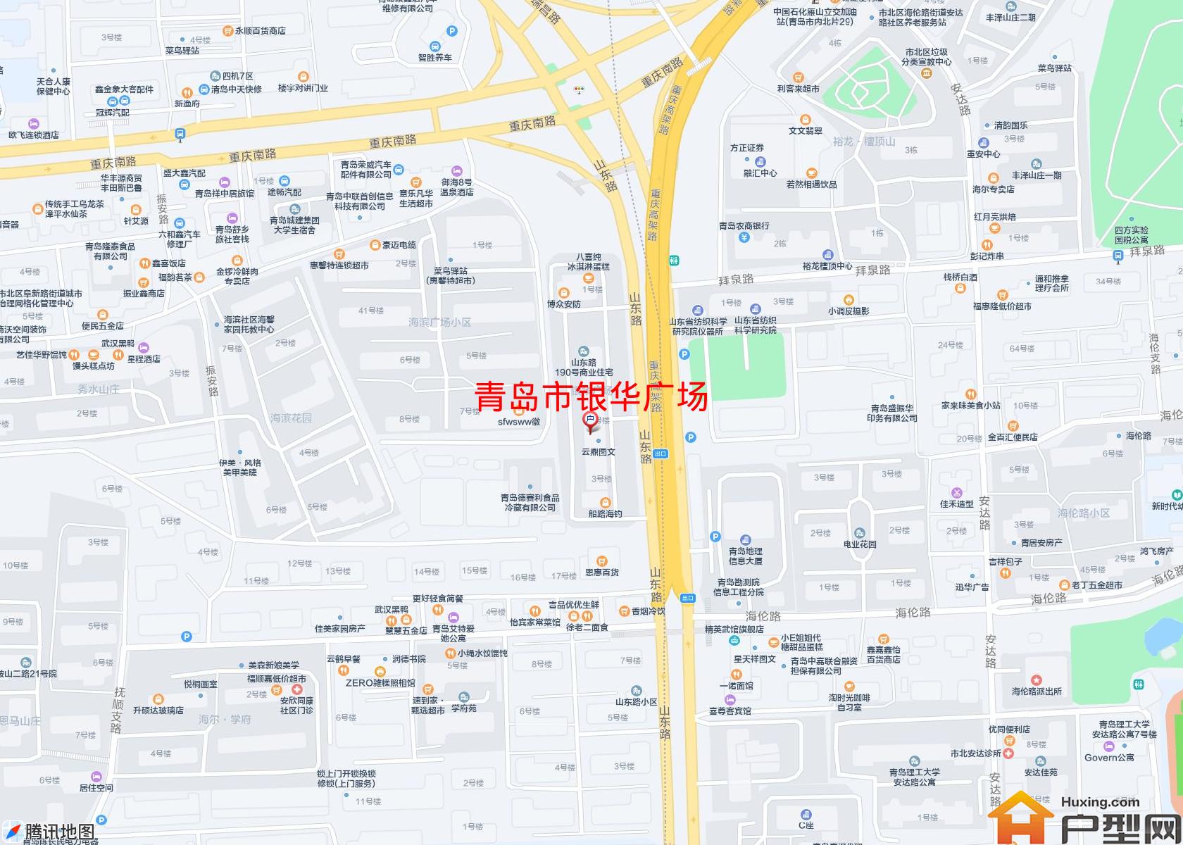 银华广场小区 - 户型网