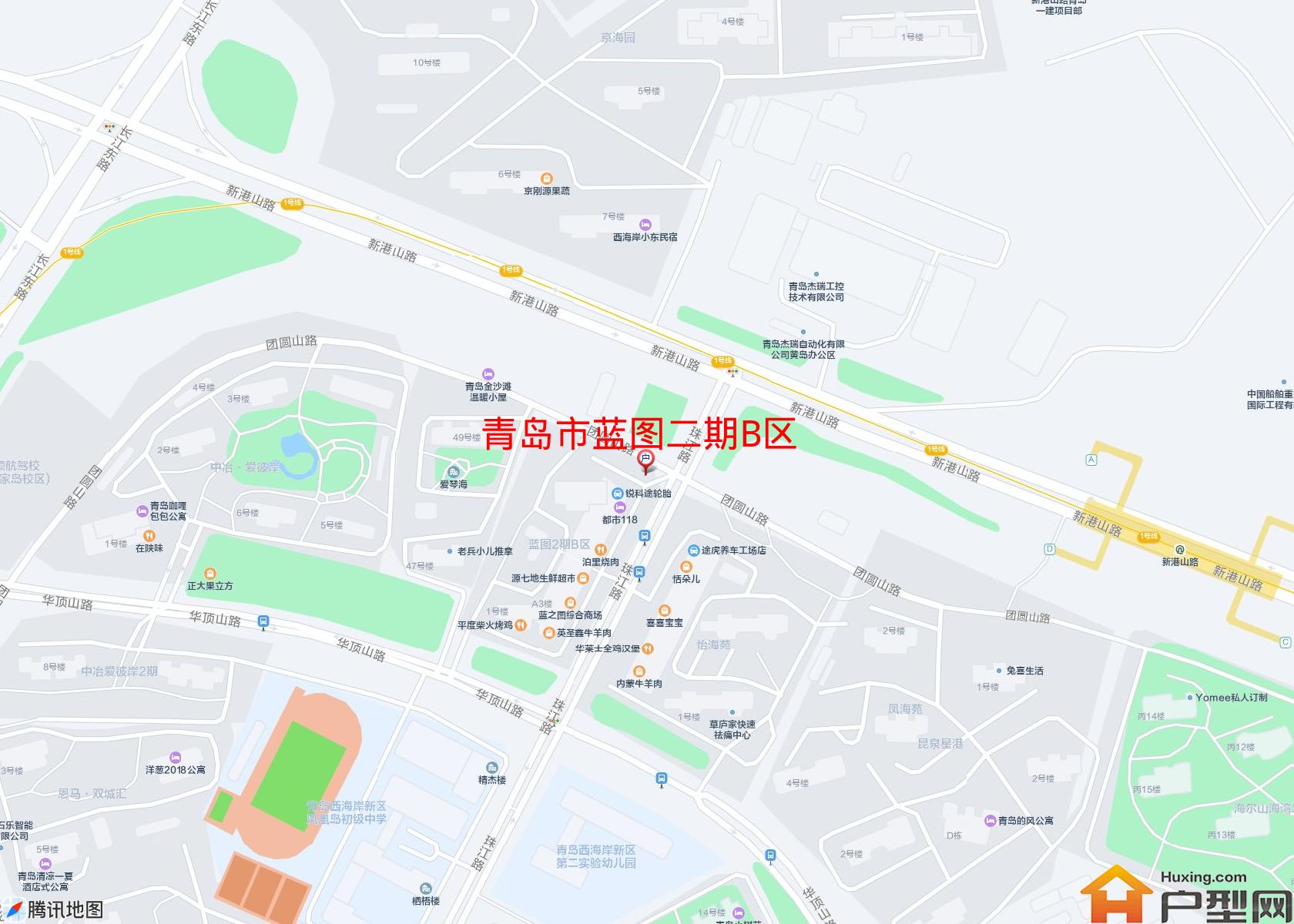 蓝图二期B区小区 - 户型网