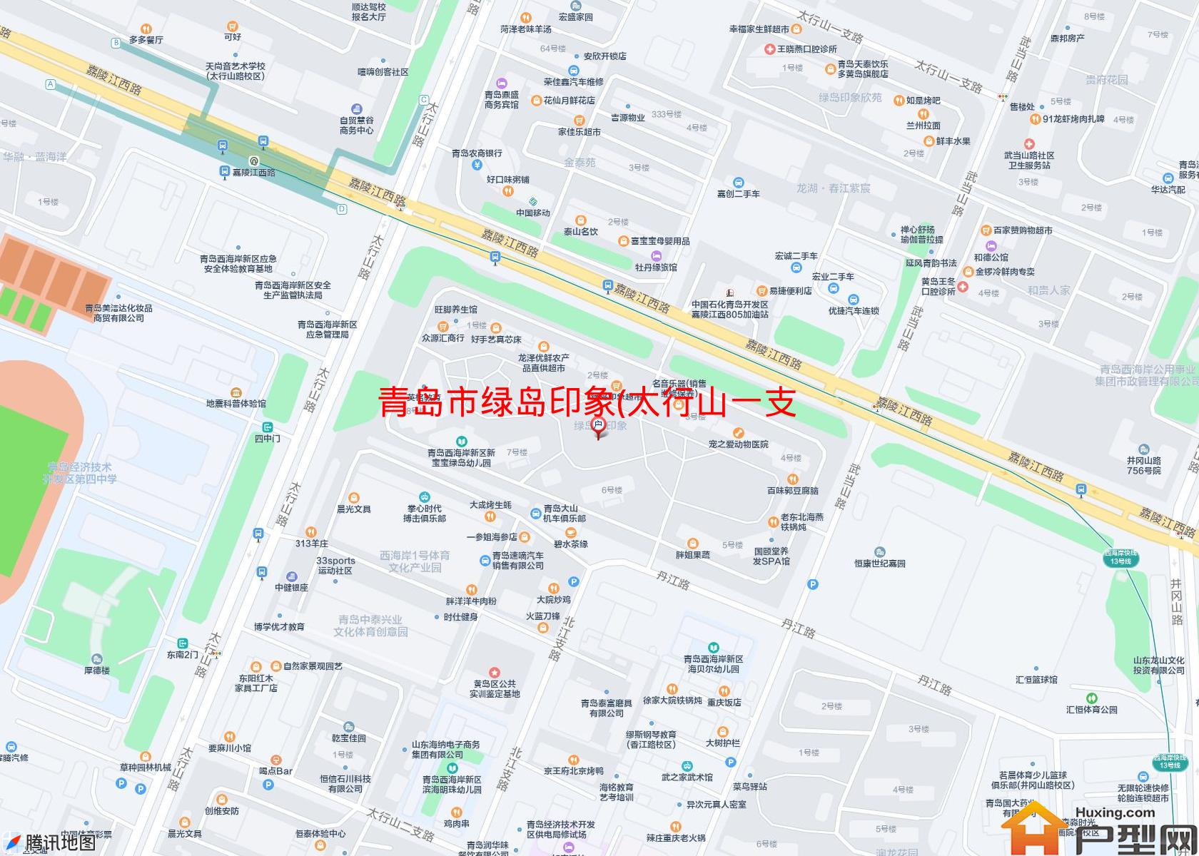 绿岛印象(太行山一支路)小区 - 户型网