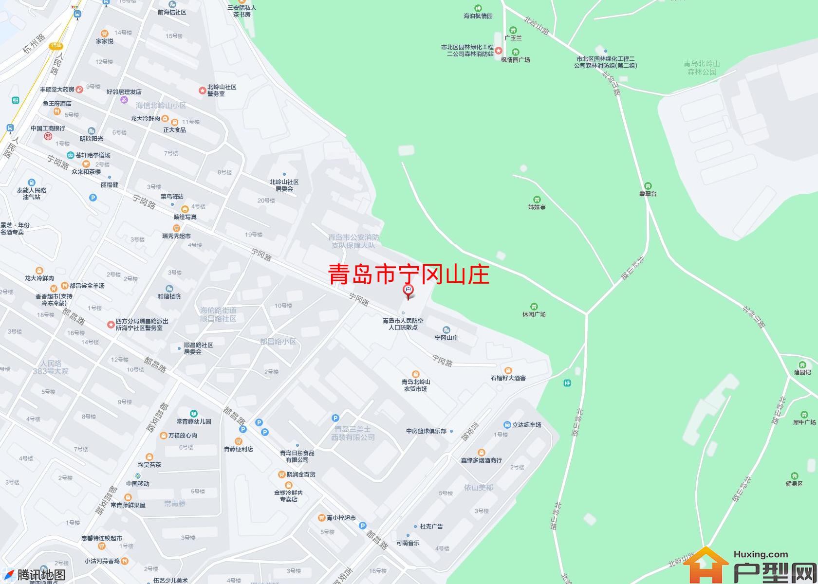 宁冈山庄小区 - 户型网