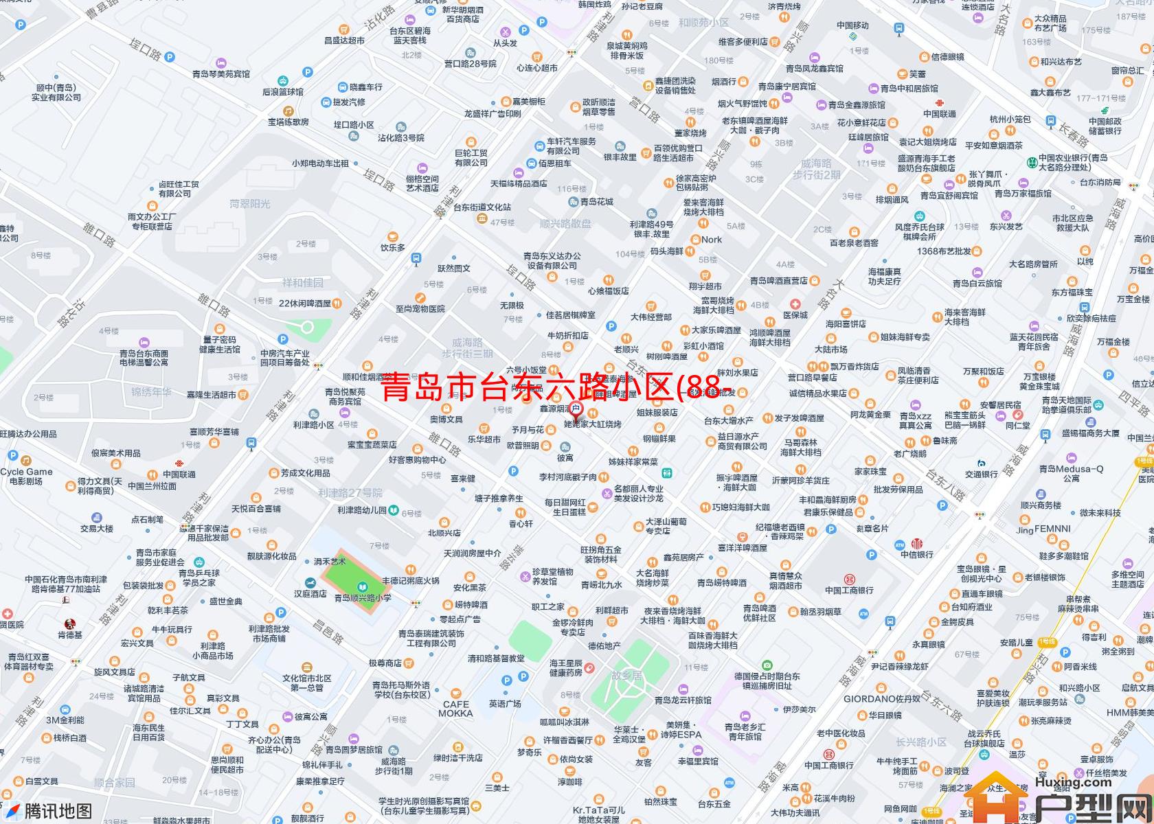 台东六路小区(88-138号(双号))小区 - 户型网