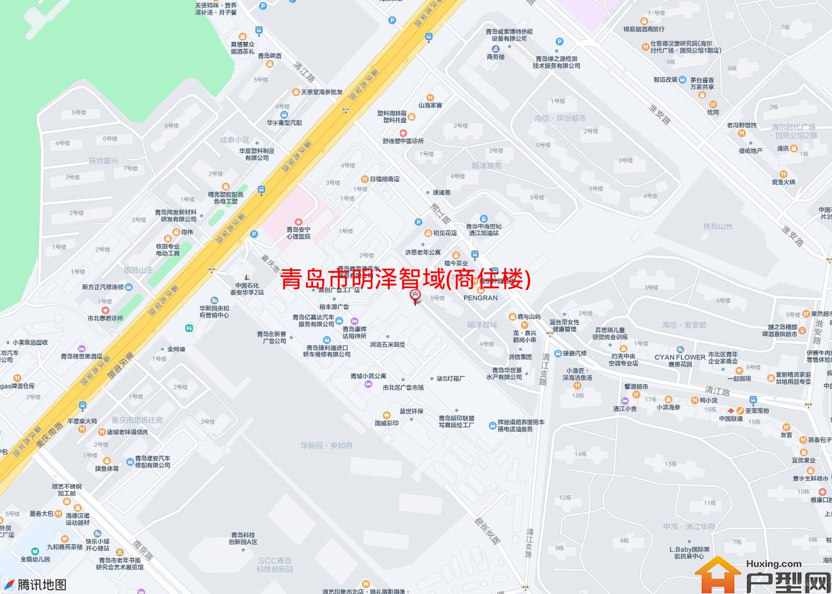 明泽智域(商住楼)小区 - 户型网