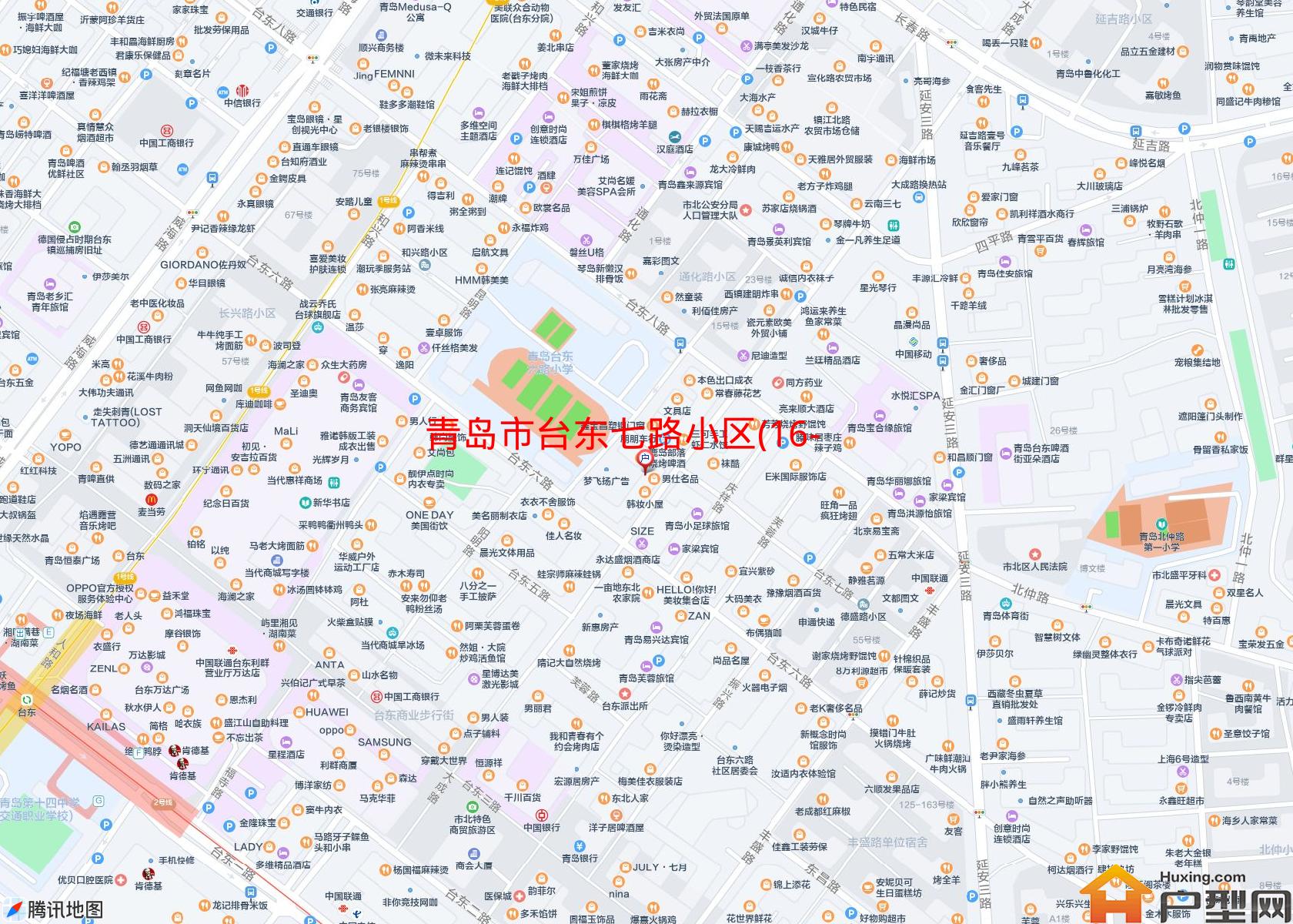 台东七路小区(16-44号(双号))小区 - 户型网