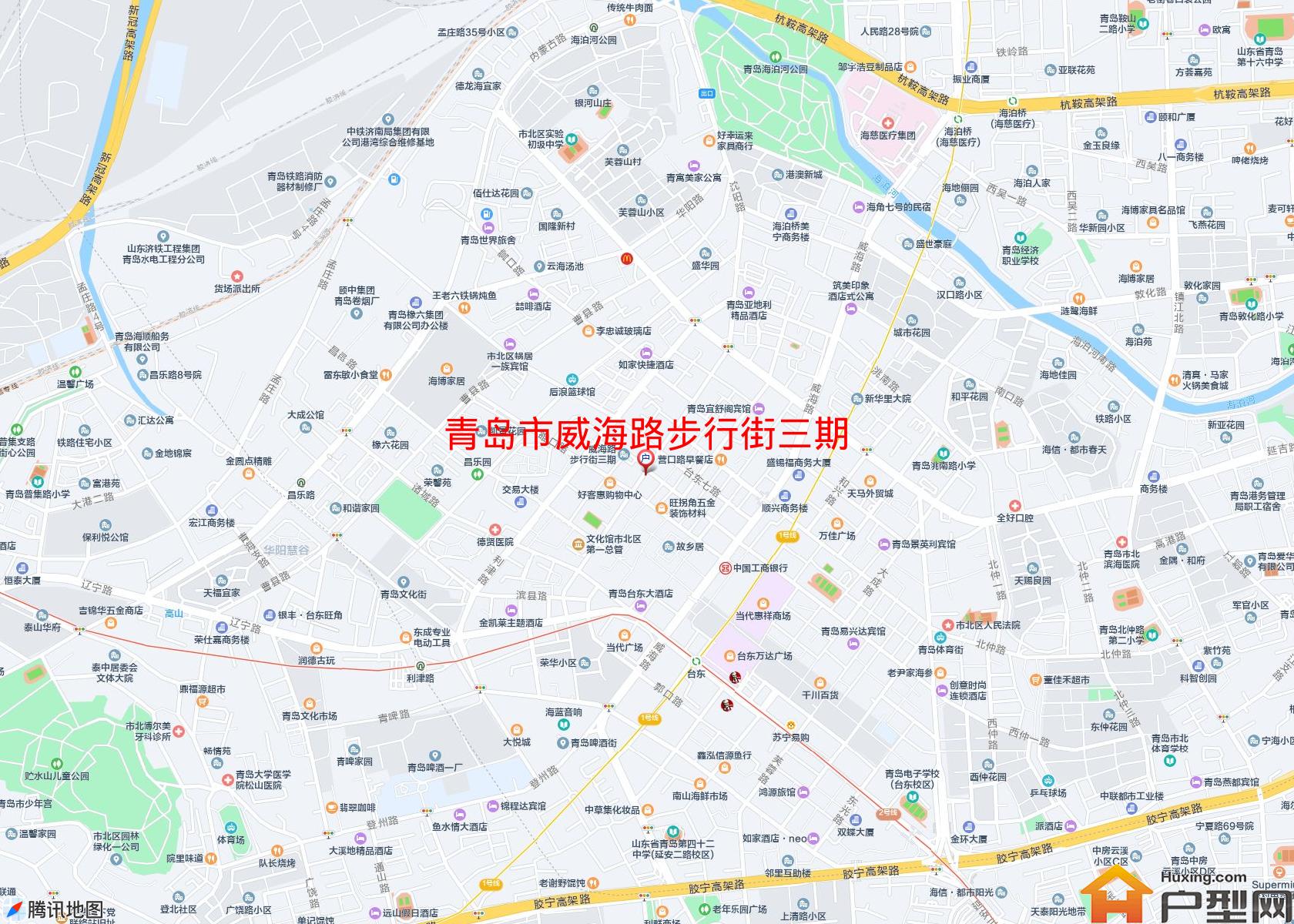 威海路步行街三期小区 - 户型网