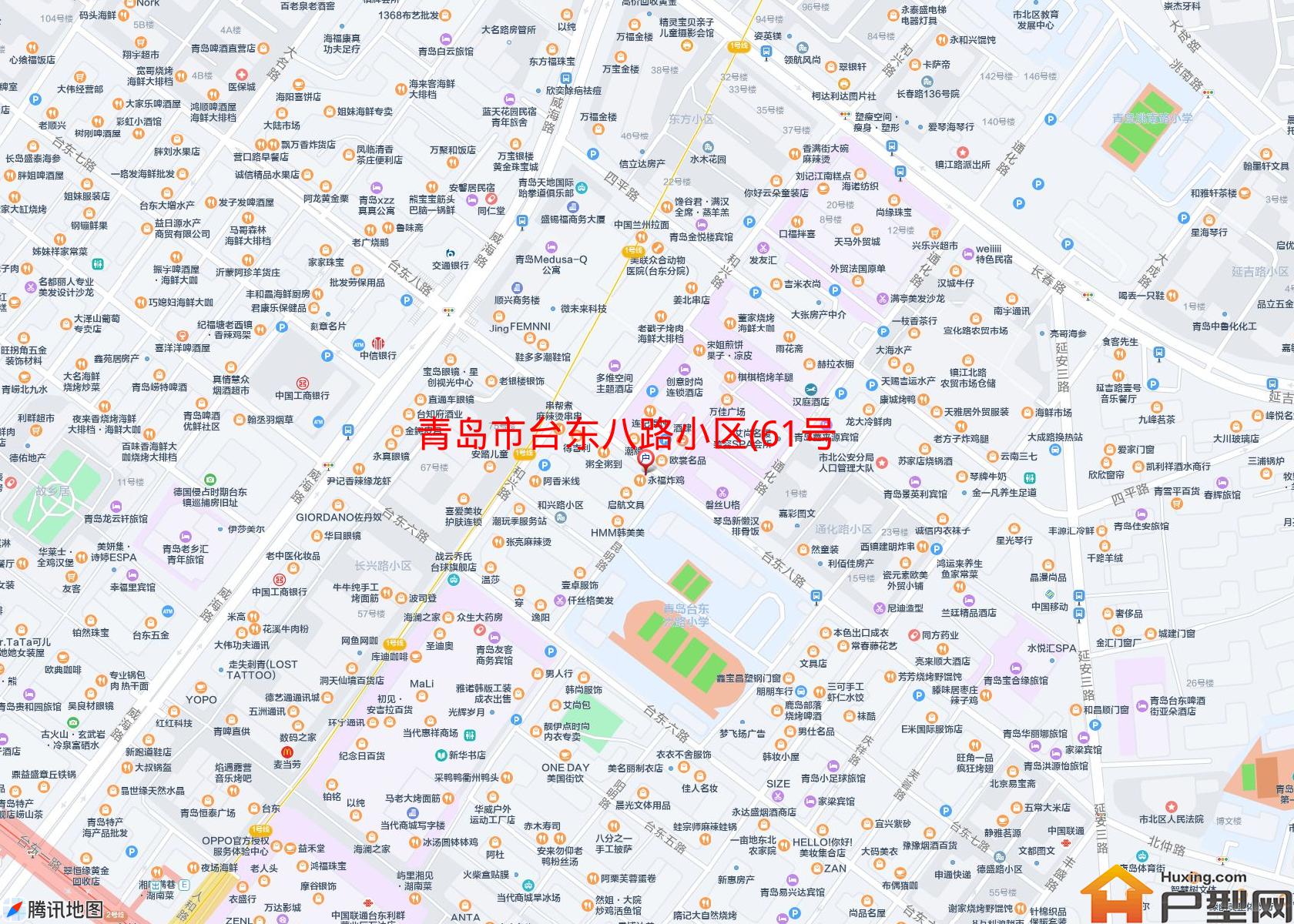 台东八路小区(61号)小区 - 户型网
